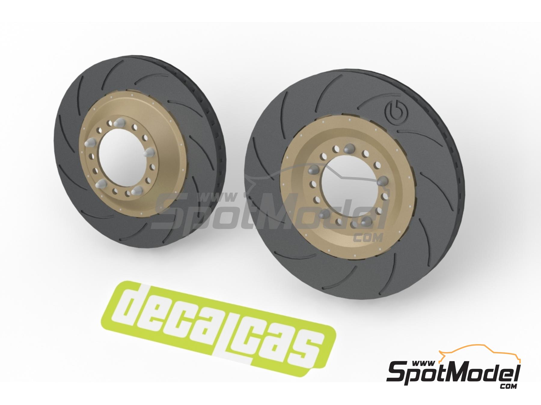 Image 10: Porsche 911 991 GT3 RSR -  2018 | Frenos en escala 1/24 fabricado por Decalcas (ref. DCL-PAR095)