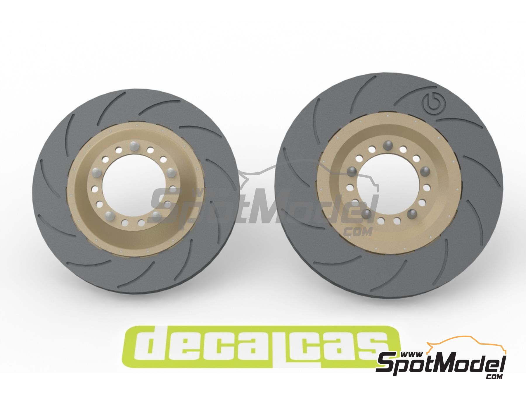 Image 11: Porsche 911 991 GT3 RSR -  2018 | Frenos en escala 1/24 fabricado por Decalcas (ref. DCL-PAR095)