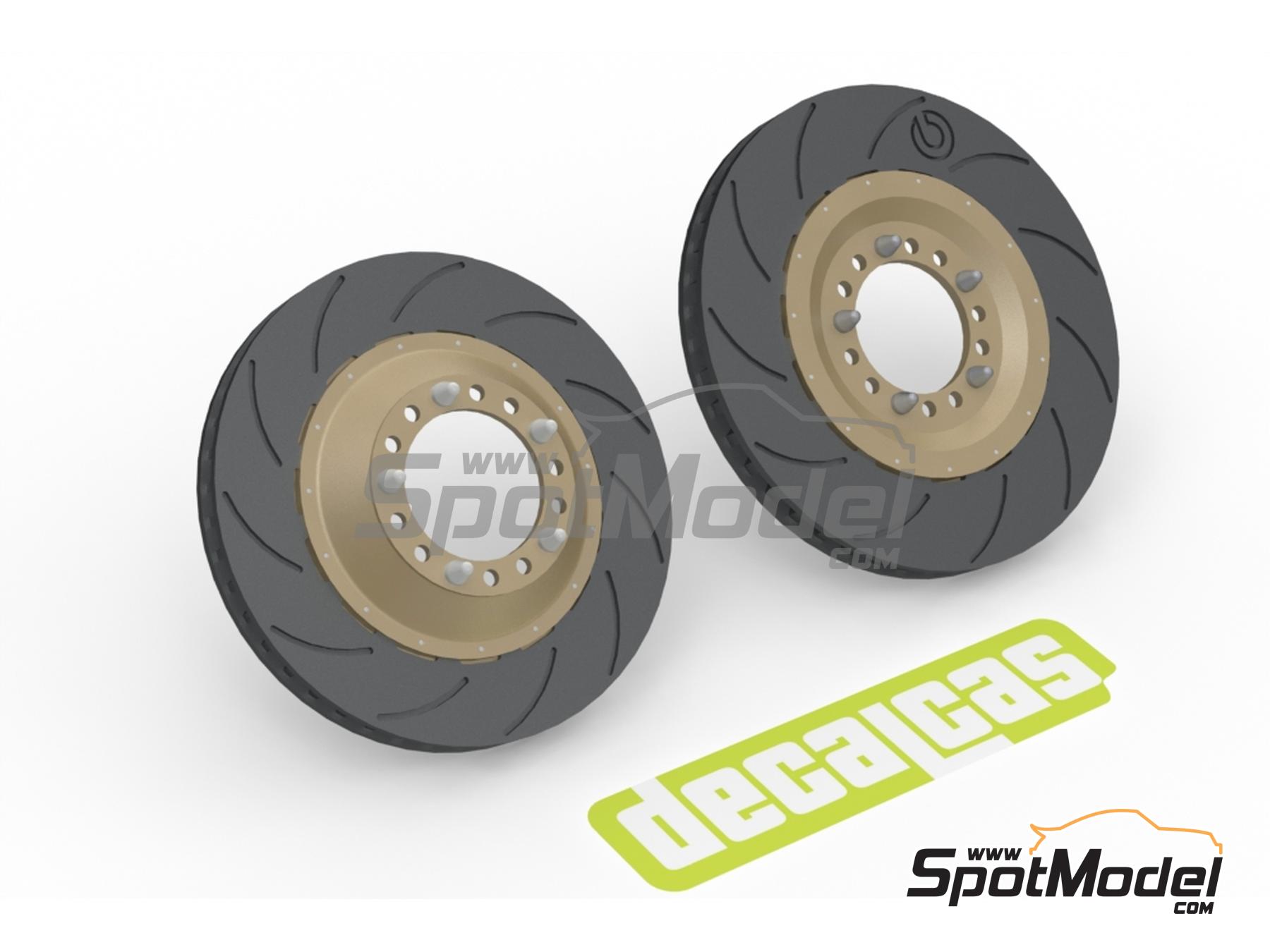 Image 12: Porsche 911 991 GT3 RSR -  2018 | Frenos en escala 1/24 fabricado por Decalcas (ref. DCL-PAR095)