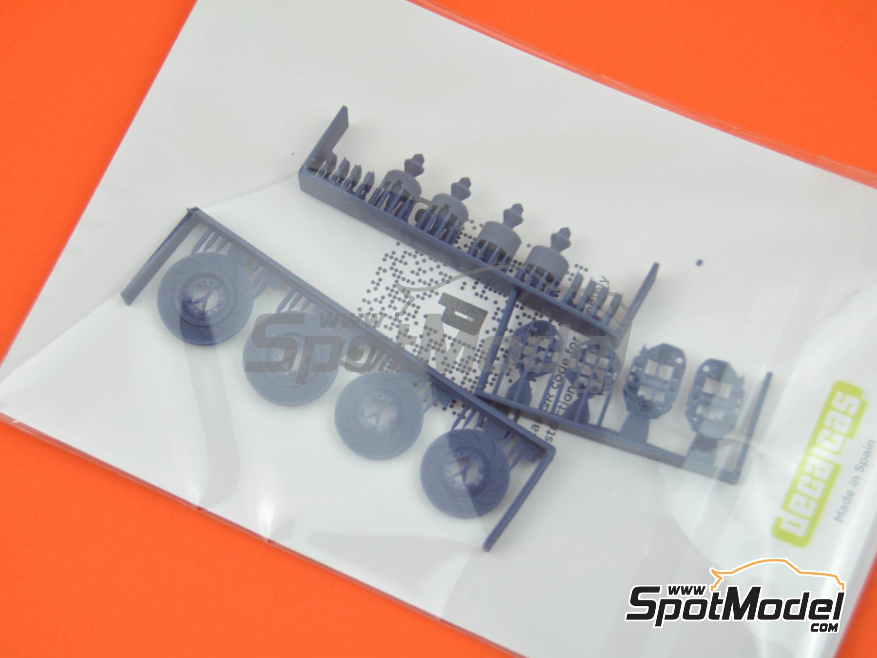 Image 23: Porsche 911 991 GT3 RSR -  2018 | Frenos en escala 1/24 fabricado por Decalcas (ref. DCL-PAR095)