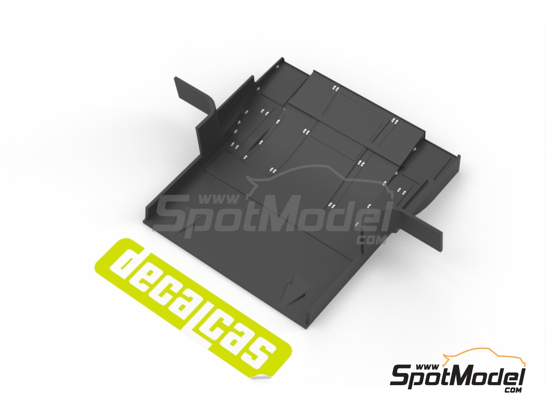 Image 1: Porsche 911 991 GT3 RSR -  2018 | Detail up set in 1/24 scale manufactured by Decalcas (ref.&nbsp;DCL-PAR096)