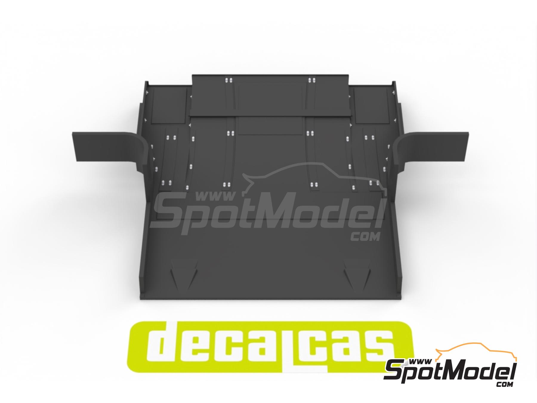 Image 2: Porsche 911 991 GT3 RSR -  2018 | Detail up set in 1/24 scale manufactured by Decalcas (ref.&nbsp;DCL-PAR096)