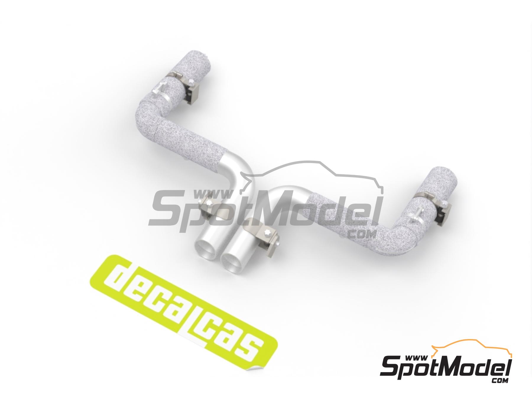 Image 4: Porsche 911 991 GT3 RSR -  2018 | Detail up set in 1/24 scale manufactured by Decalcas (ref.&nbsp;DCL-PAR096)