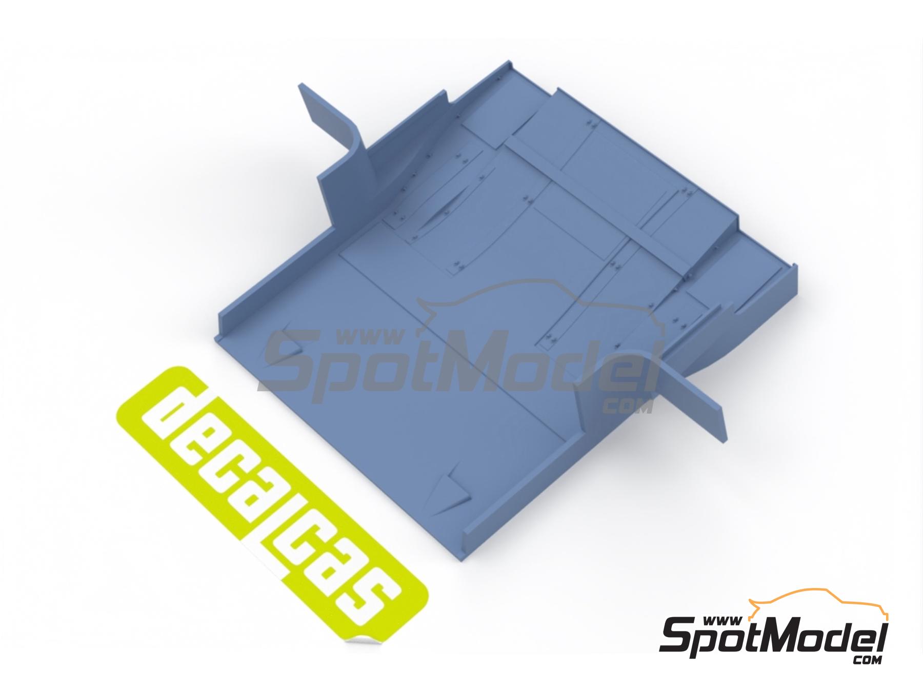 Image 7: Porsche 911 991 GT3 RSR -  2018 | Detail up set in 1/24 scale manufactured by Decalcas (ref.&nbsp;DCL-PAR096)