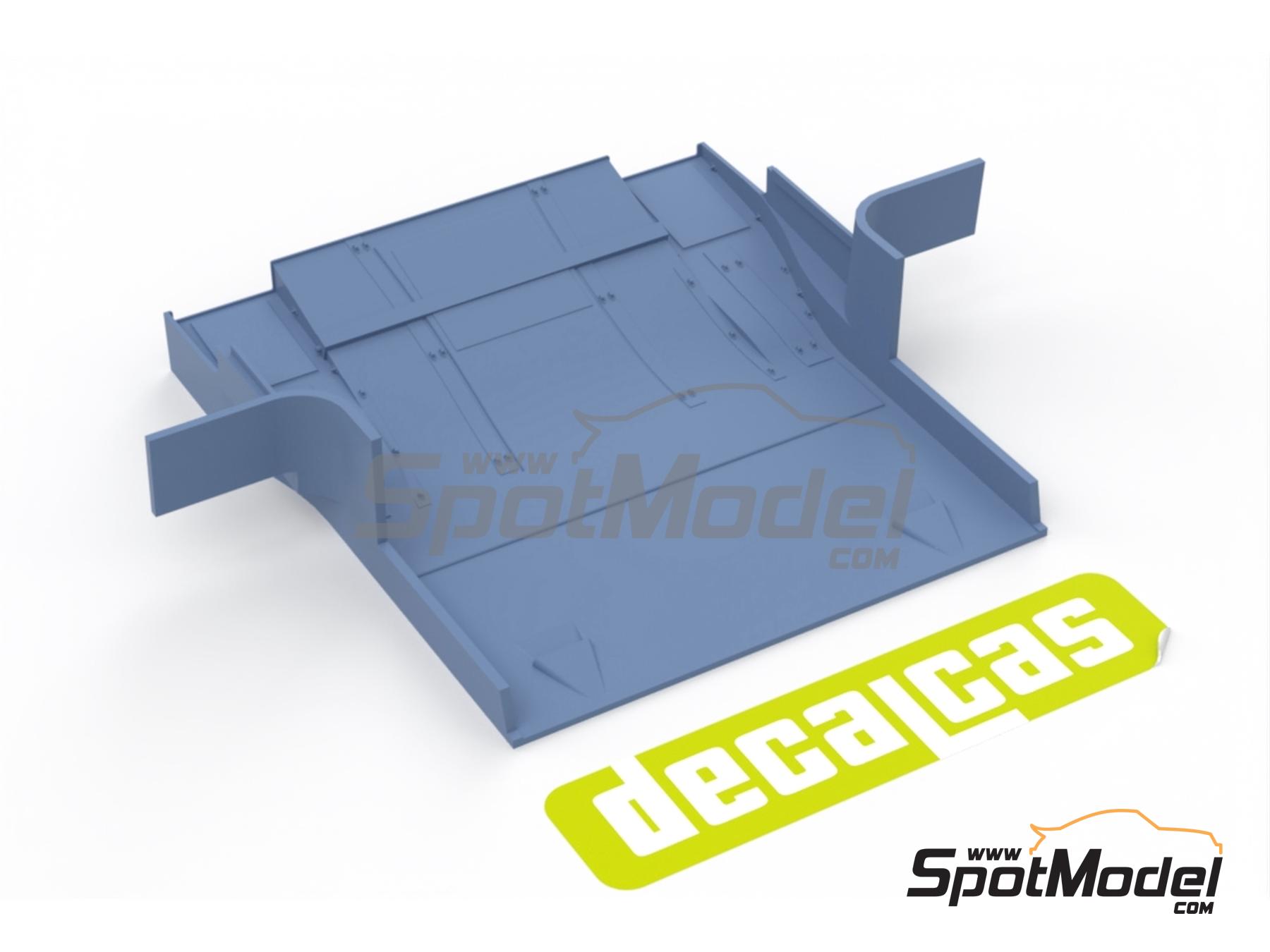 Image 9: Porsche 911 991 GT3 RSR -  2018 | Detail up set in 1/24 scale manufactured by Decalcas (ref.&nbsp;DCL-PAR096)