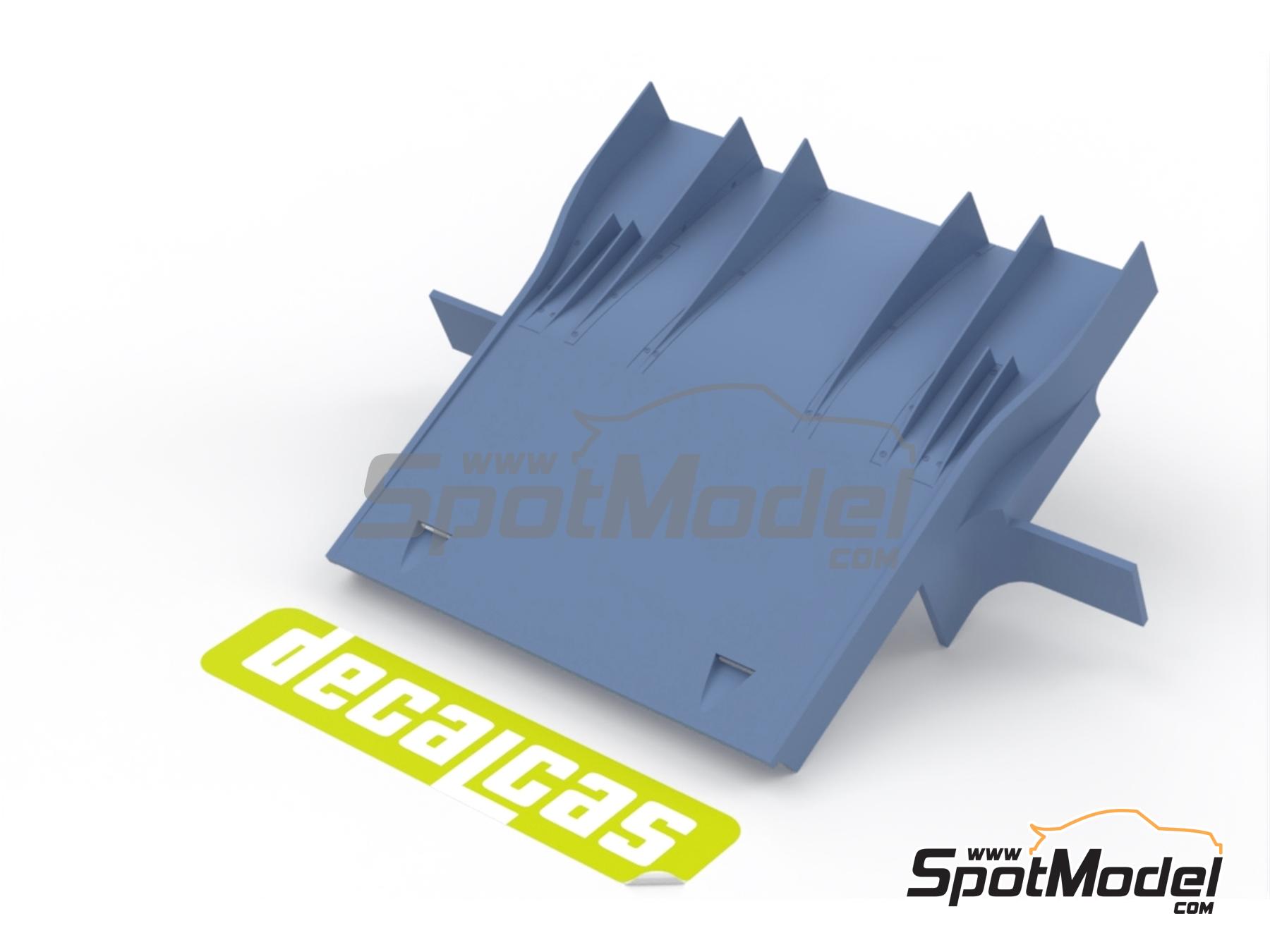 Image 10: Porsche 911 991 GT3 RSR -  2018 | Detail up set in 1/24 scale manufactured by Decalcas (ref.&nbsp;DCL-PAR096)