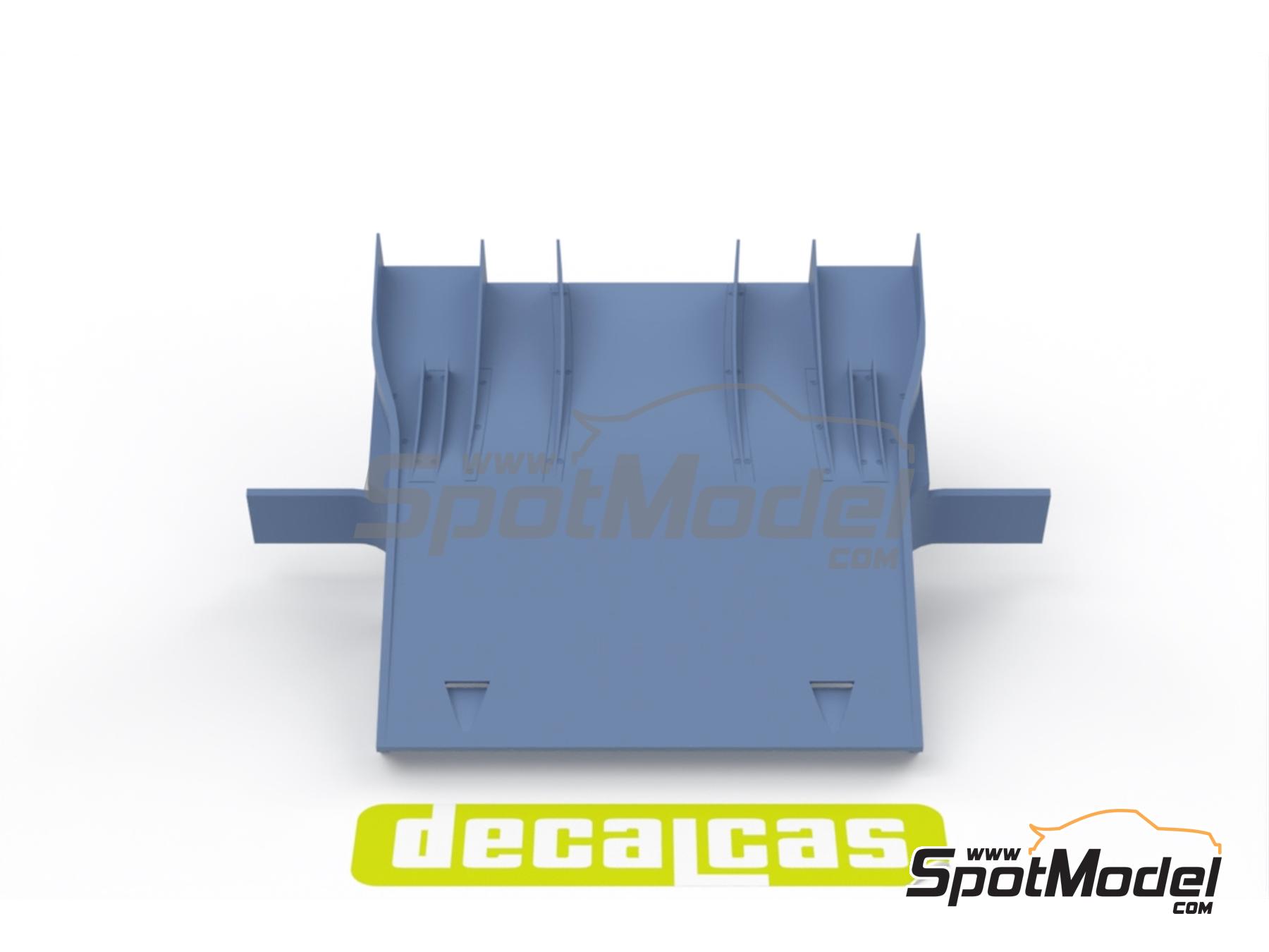 Image 11: Porsche 911 991 GT3 RSR -  2018 | Detail up set in 1/24 scale manufactured by Decalcas (ref.&nbsp;DCL-PAR096)