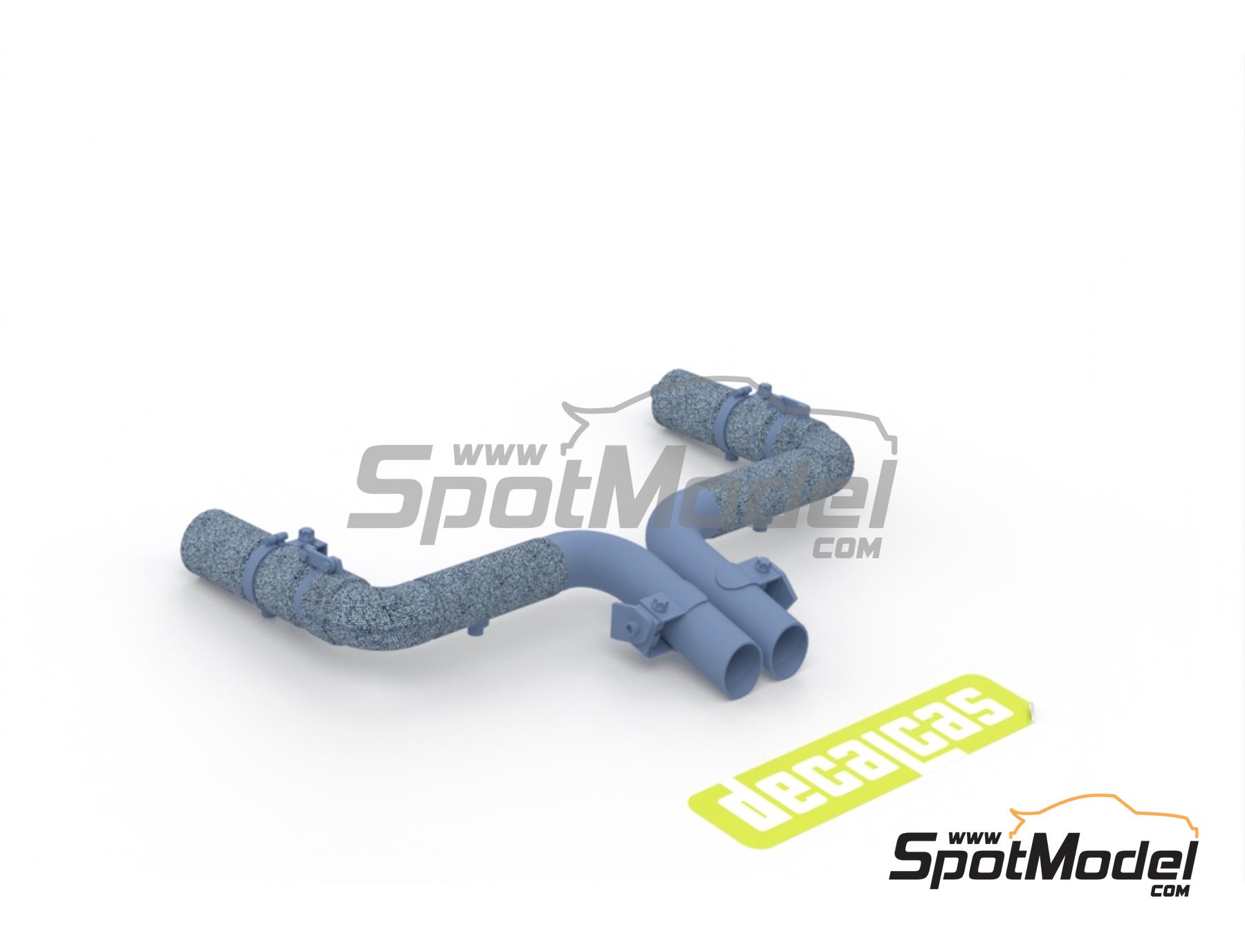 Image 15: Porsche 911 991 GT3 RSR -  2018 | Detail up set in 1/24 scale manufactured by Decalcas (ref.&nbsp;DCL-PAR096)