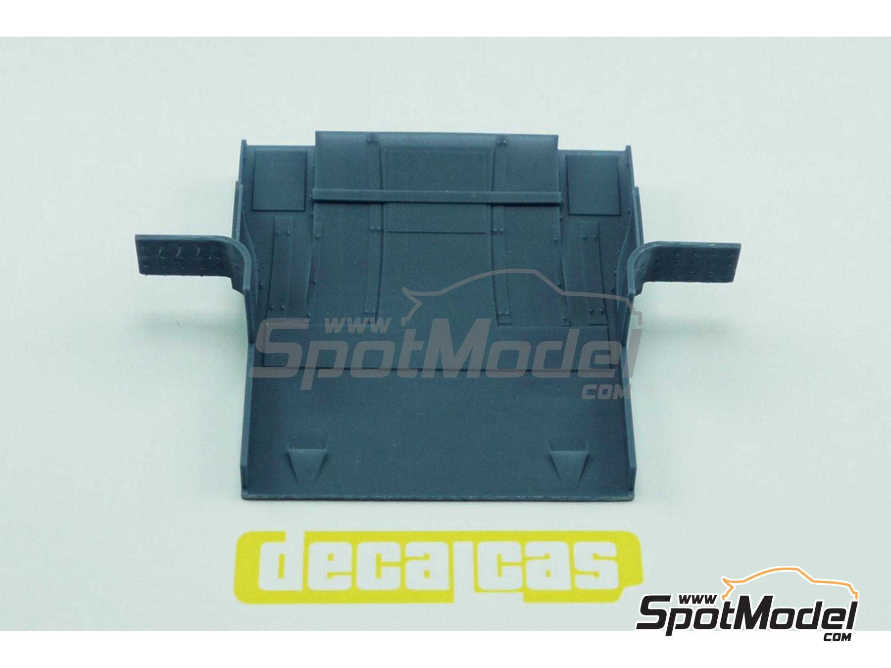 Image 16: Porsche 911 991 GT3 RSR -  2018 | Detail up set in 1/24 scale manufactured by Decalcas (ref.&nbsp;DCL-PAR096)