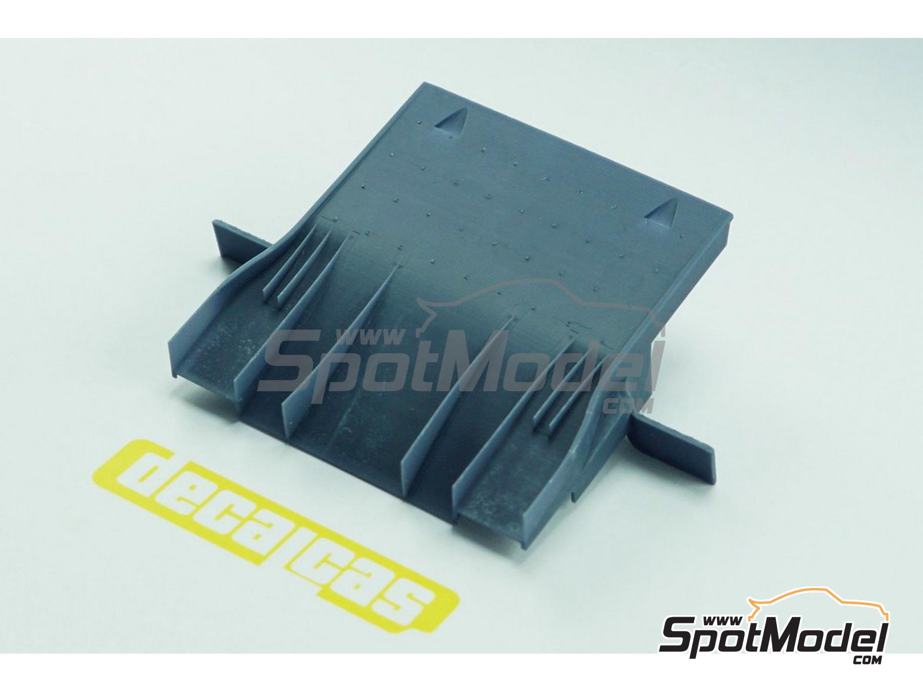 Image 20: Porsche 911 991 GT3 RSR -  2018 | Detail up set in 1/24 scale manufactured by Decalcas (ref.&nbsp;DCL-PAR096)