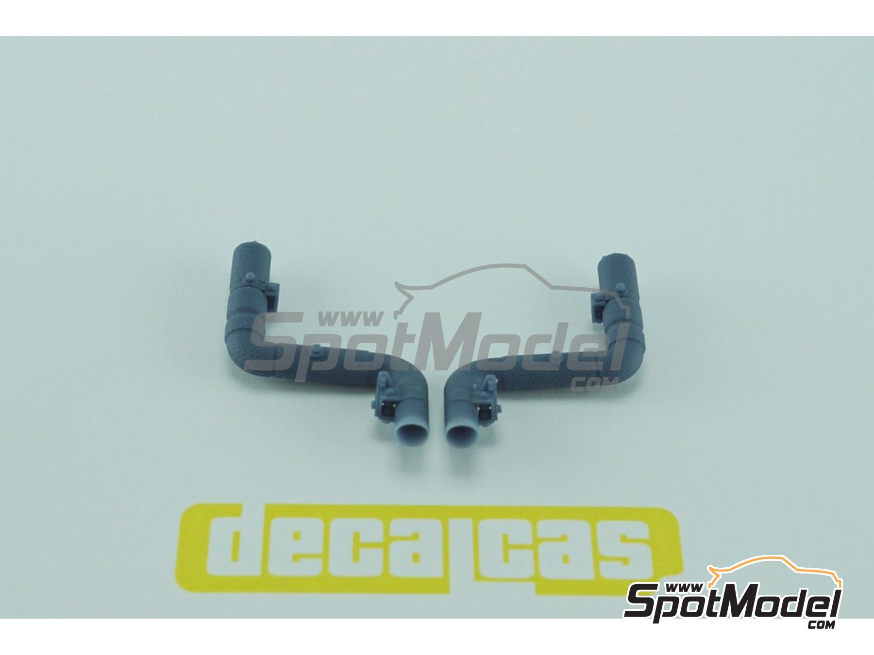 Image 22: Porsche 911 991 GT3 RSR -  2018 | Detail up set in 1/24 scale manufactured by Decalcas (ref.&nbsp;DCL-PAR096)