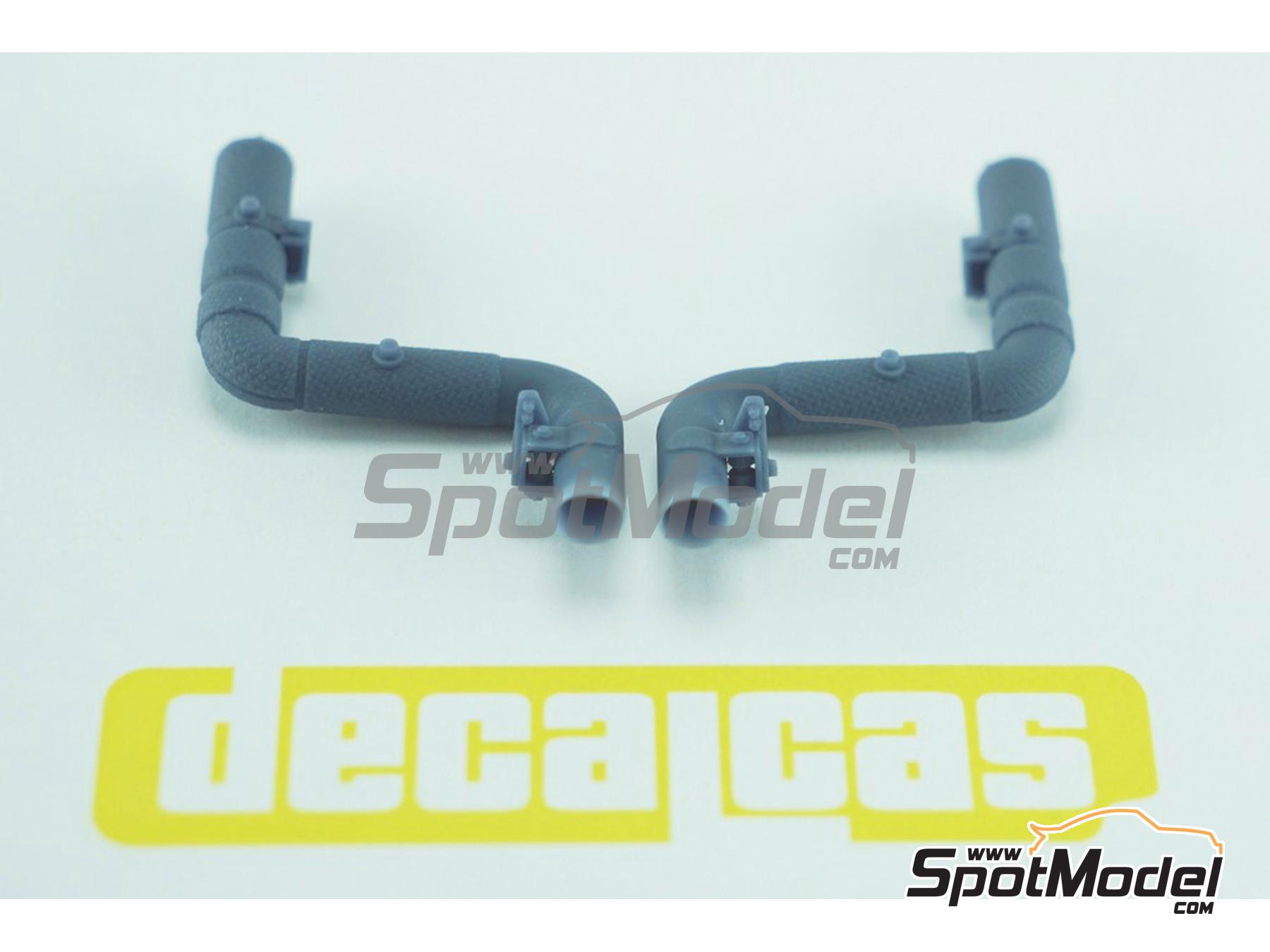 Image 25: Porsche 911 991 GT3 RSR -  2018 | Detail up set in 1/24 scale manufactured by Decalcas (ref.&nbsp;DCL-PAR096)