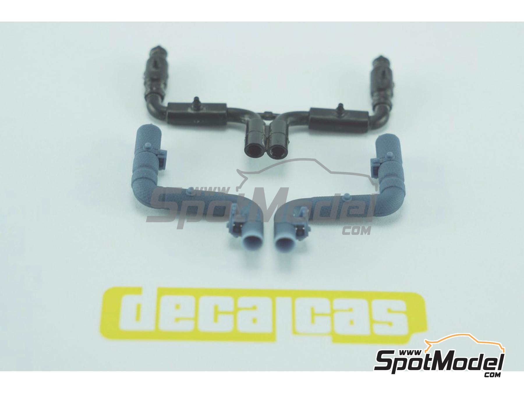 Image 26: Porsche 911 991 GT3 RSR -  2018 | Detail up set in 1/24 scale manufactured by Decalcas (ref.&nbsp;DCL-PAR096)