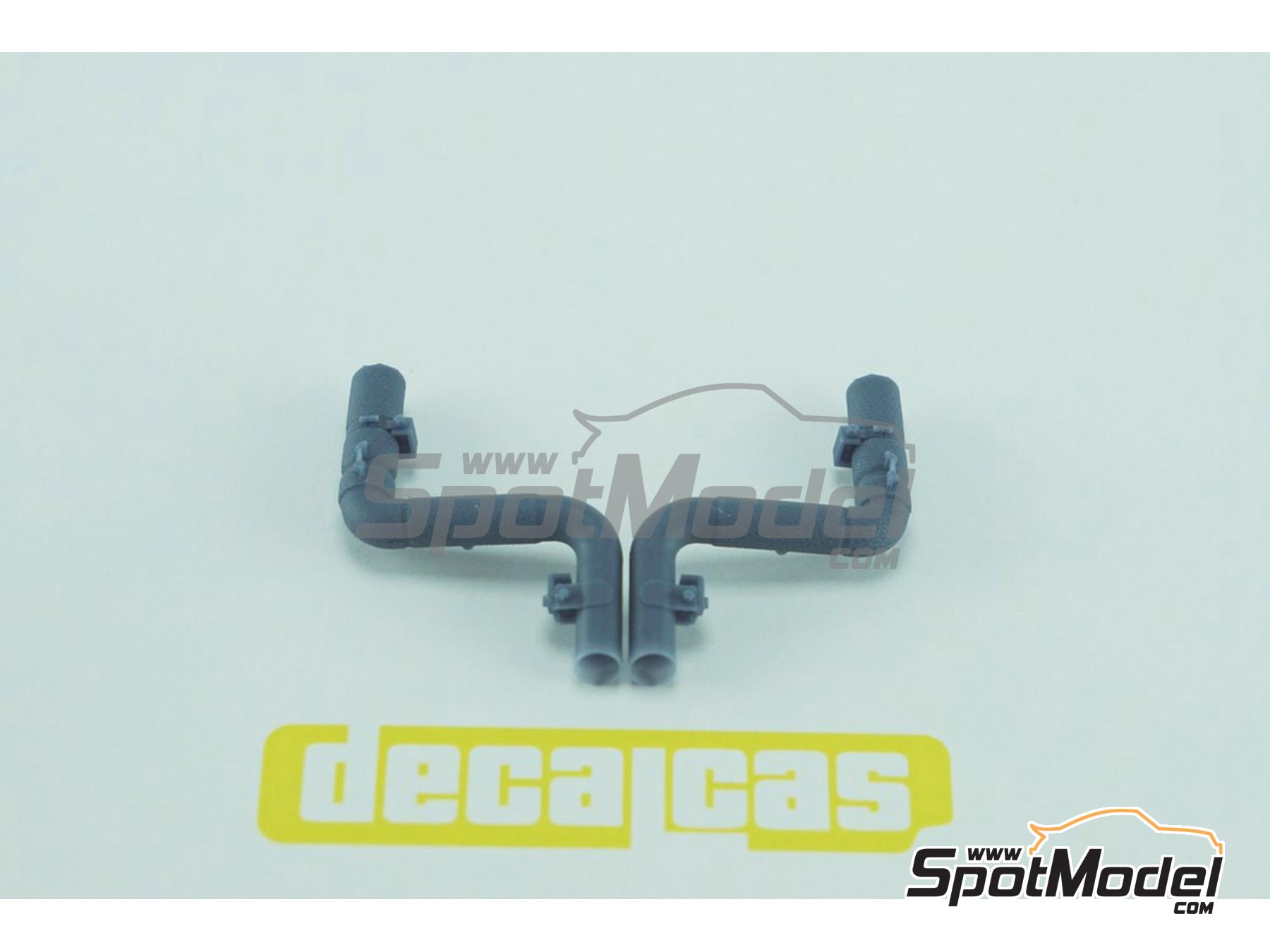 Image 27: Porsche 911 991 GT3 RSR -  2018 | Detail up set in 1/24 scale manufactured by Decalcas (ref.&nbsp;DCL-PAR096)