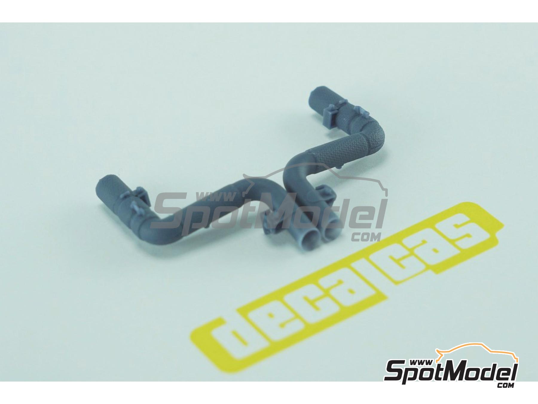 Image 28: Porsche 911 991 GT3 RSR -  2018 | Detail up set in 1/24 scale manufactured by Decalcas (ref.&nbsp;DCL-PAR096)