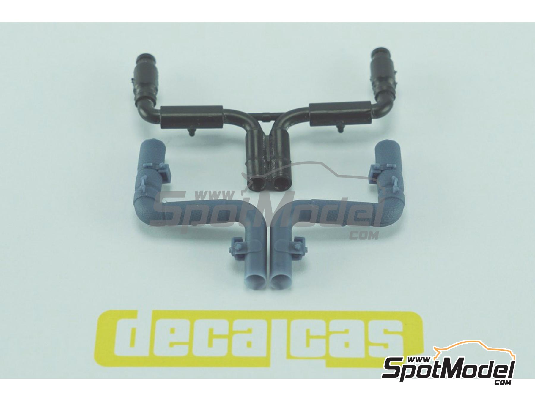 Image 30: Porsche 911 991 GT3 RSR -  2018 | Detail up set in 1/24 scale manufactured by Decalcas (ref.&nbsp;DCL-PAR096)