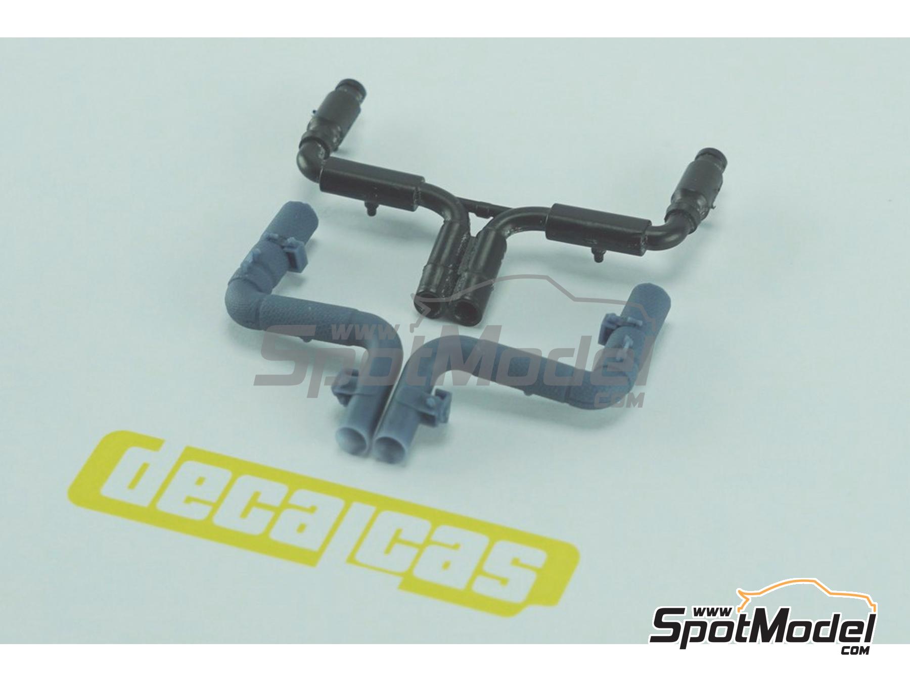 Image 31: Porsche 911 991 GT3 RSR -  2018 | Detail up set in 1/24 scale manufactured by Decalcas (ref.&nbsp;DCL-PAR096)