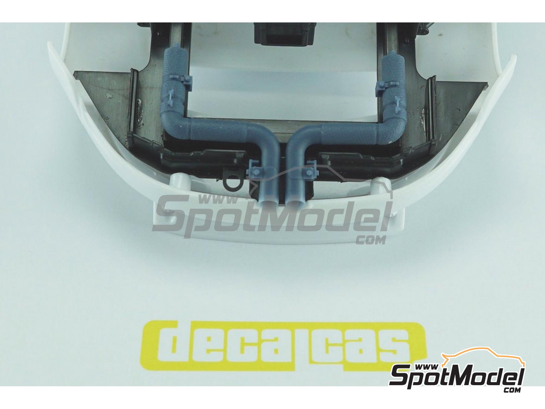 Image 32: Porsche 911 991 GT3 RSR -  2018 | Detail up set in 1/24 scale manufactured by Decalcas (ref.&nbsp;DCL-PAR096)