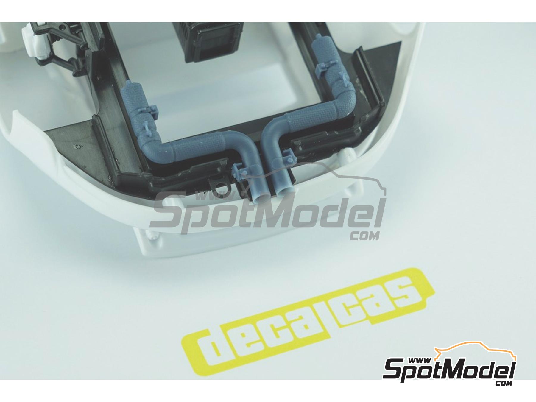 Image 33: Porsche 911 991 GT3 RSR -  2018 | Detail up set in 1/24 scale manufactured by Decalcas (ref.&nbsp;DCL-PAR096)