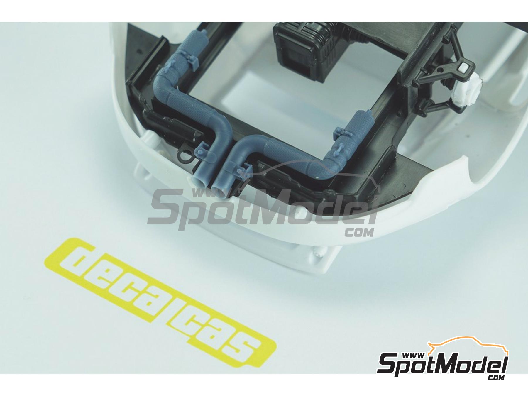 Image 34: Porsche 911 991 GT3 RSR -  2018 | Detail up set in 1/24 scale manufactured by Decalcas (ref.&nbsp;DCL-PAR096)