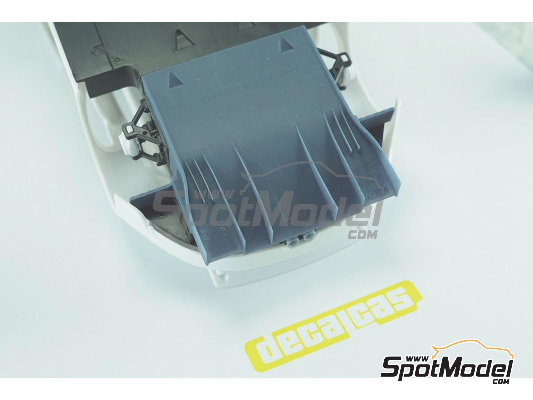 Image 37: Porsche 911 991 GT3 RSR -  2018 | Detail up set in 1/24 scale manufactured by Decalcas (ref.&nbsp;DCL-PAR096)