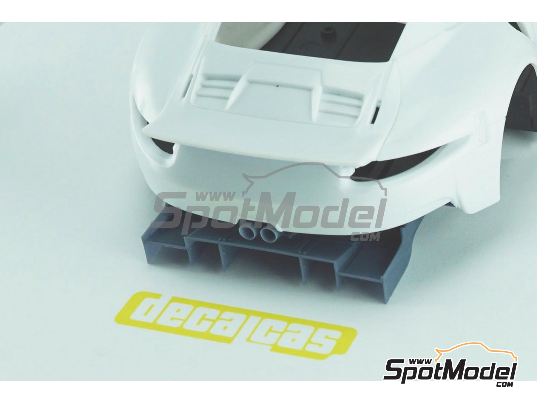 Image 38: Porsche 911 991 GT3 RSR -  2018 | Detail up set in 1/24 scale manufactured by Decalcas (ref.&nbsp;DCL-PAR096)