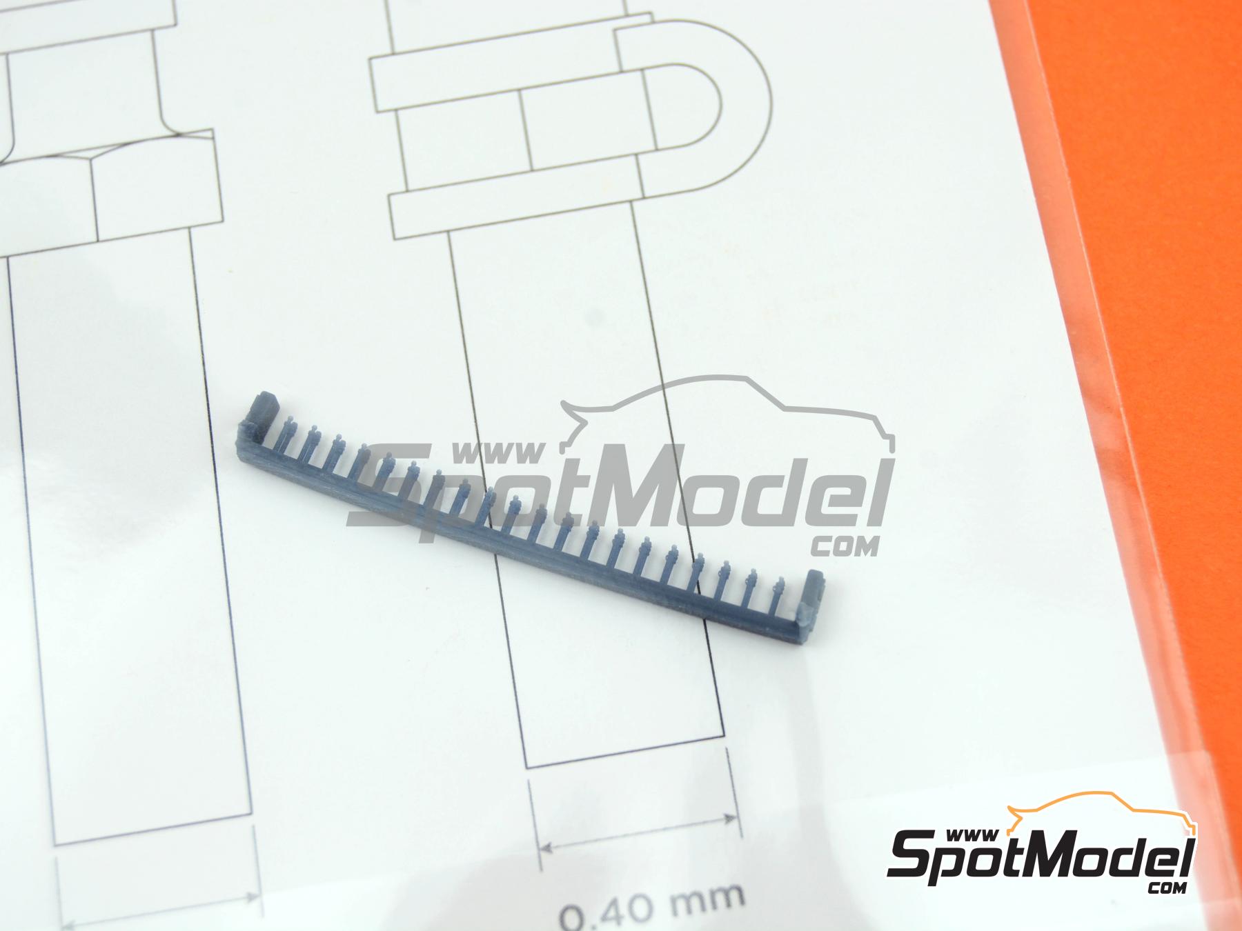 Image 14: Caliper bleed nipples - Type 01 | Detail in 1/24 scale manufactured by Decalcas (ref. DCL-PAR105)