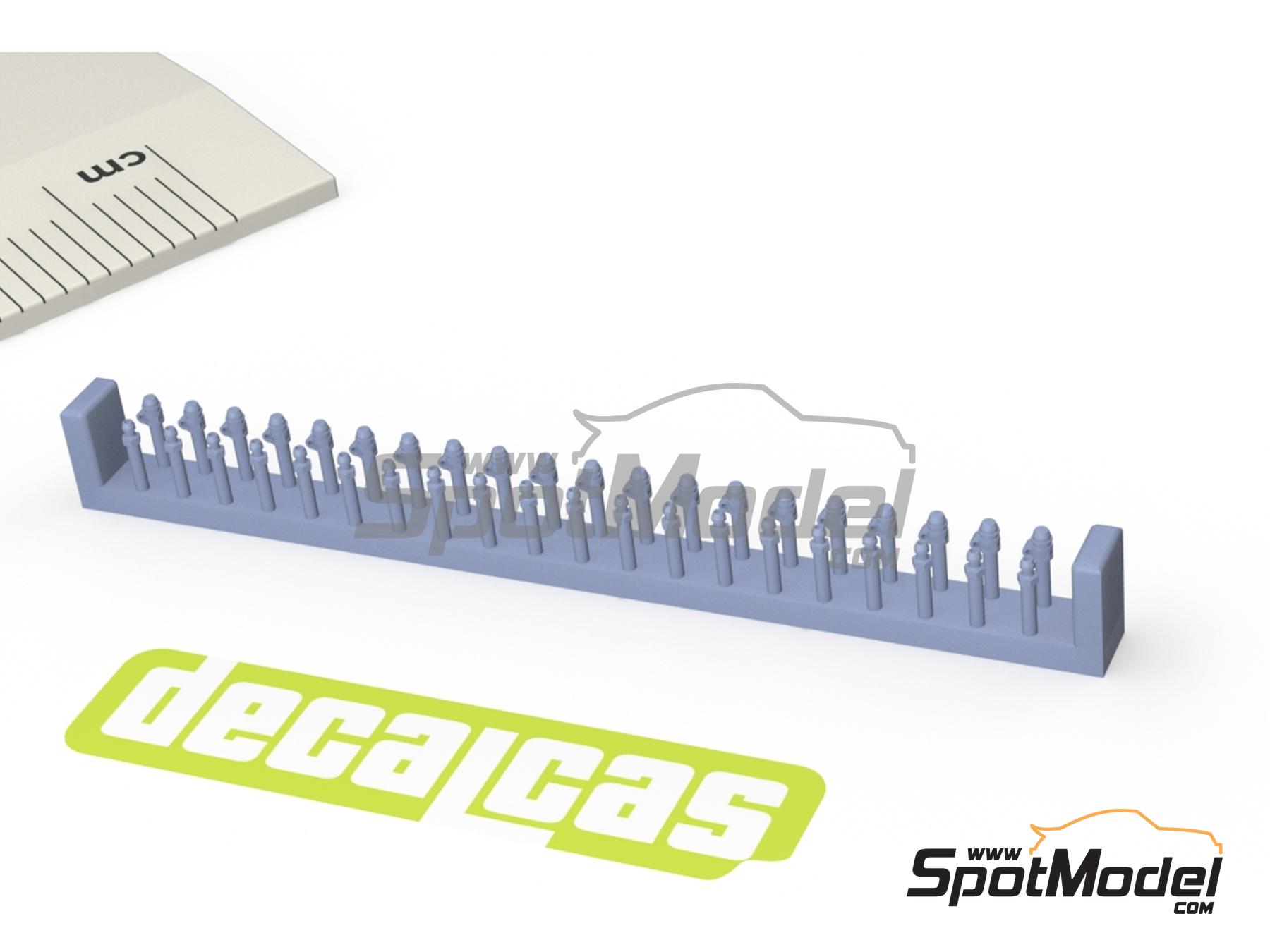 Image 4: Caliper bleed nipples - Type 01 | Detail in 1/20 scale manufactured by Decalcas (ref.&nbsp;DCL-PAR106)