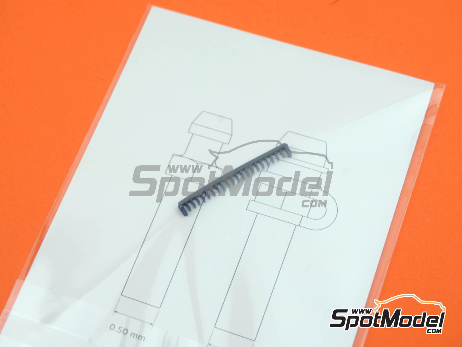 Image 14: Caliper bleed nipples - Type 01 | Detail in 1/20 scale manufactured by Decalcas (ref.&nbsp;DCL-PAR106)