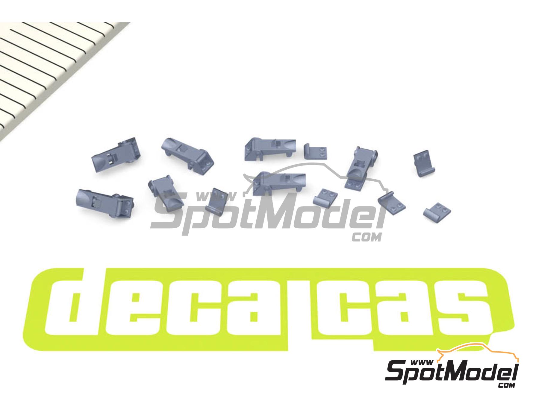 Image 4: Toggle Latch Type 02 | Bonnet pins in 1/24 scale manufactured by Decalcas (ref. DCL-PAR110)