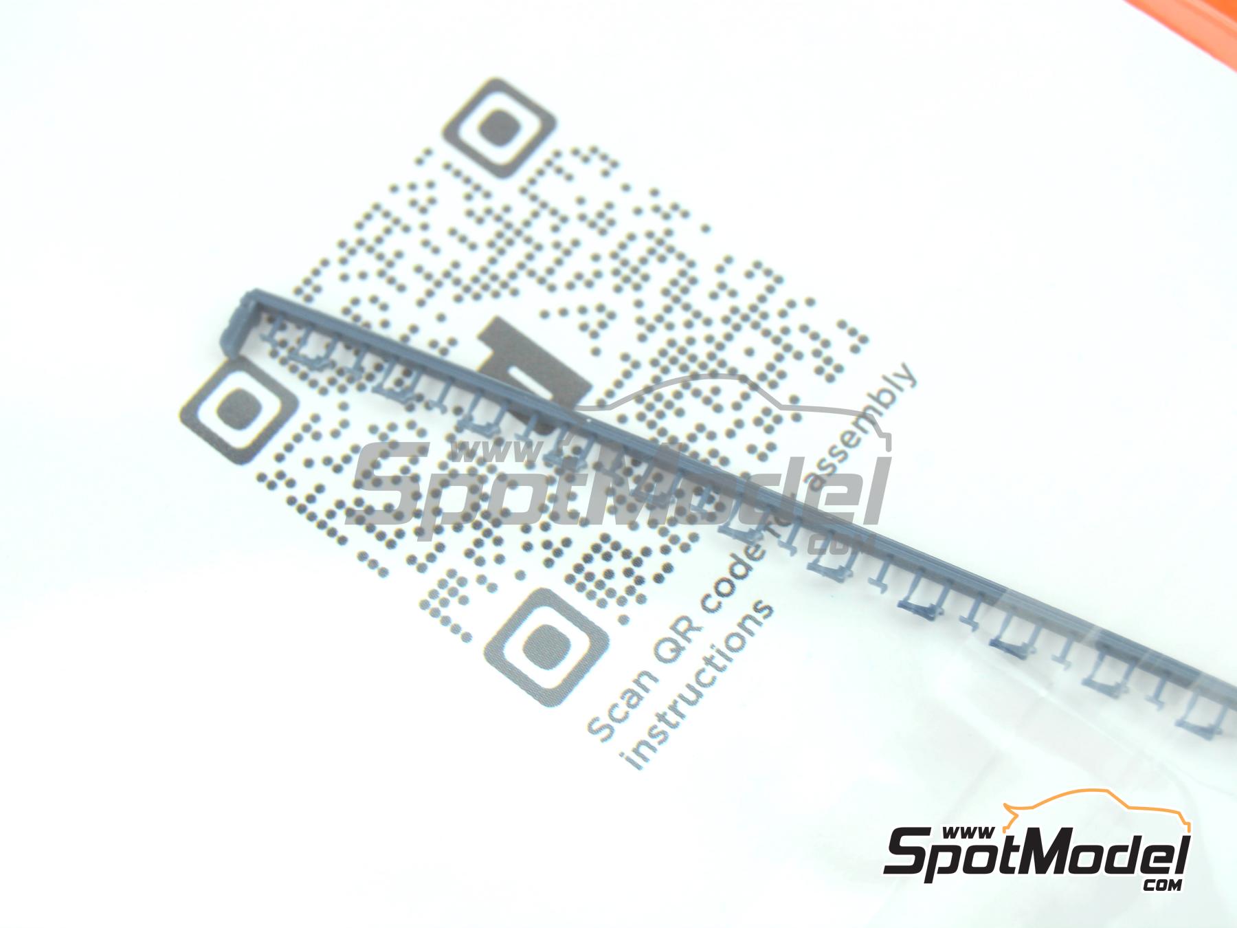 Image 9: Toggle Latch Type 02 | Bonnet pins in 1/24 scale manufactured by Decalcas (ref. DCL-PAR110)