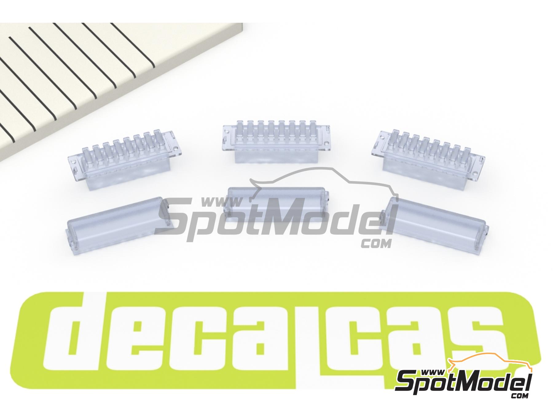 Image 5: Caja porta fusibles de 8 vias con fusibles | Detalle en escala&nbsp;1/24 fabricado por Decalcas (ref.&nbsp;DCL-PAR117)