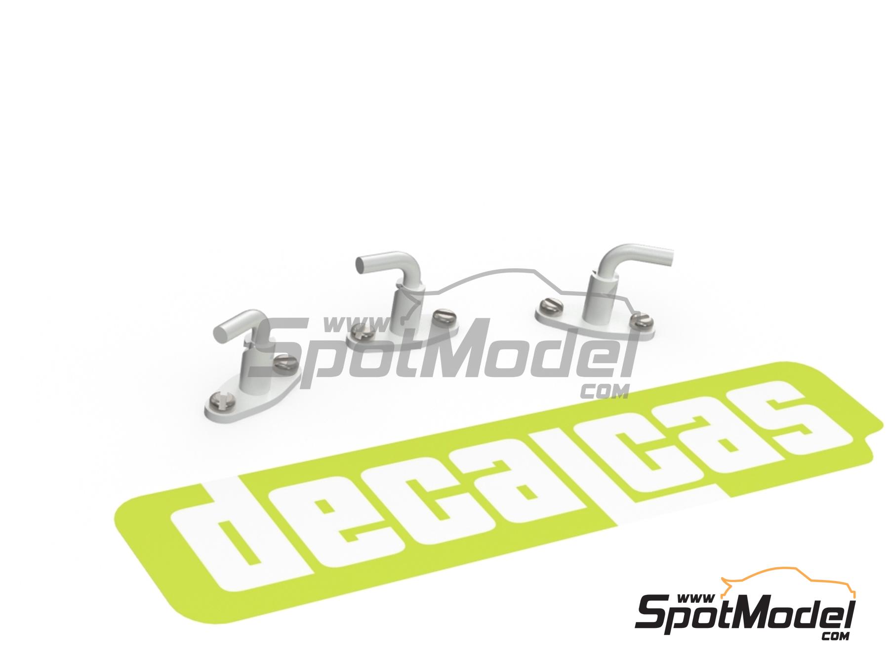 Image 1: Llave de palanca de corte eléctrico de batería - Tipo 3 | Detalle en escala 1/24 fabricado por Decalcas (ref. DCL-PAR119)