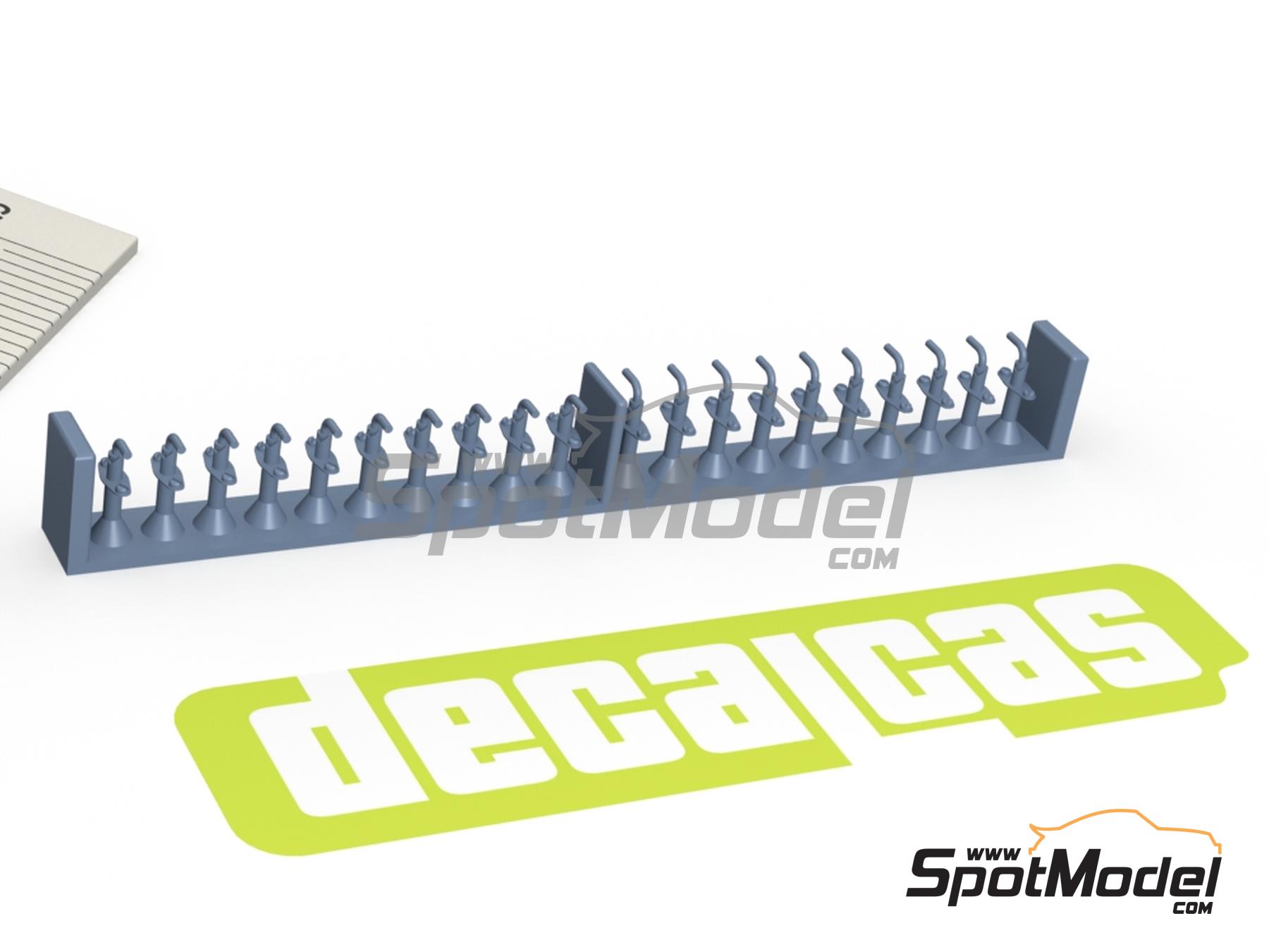 Image 4: Llave de palanca de corte eléctrico de batería - Tipo 3 | Detalle en escala 1/24 fabricado por Decalcas (ref. DCL-PAR119)