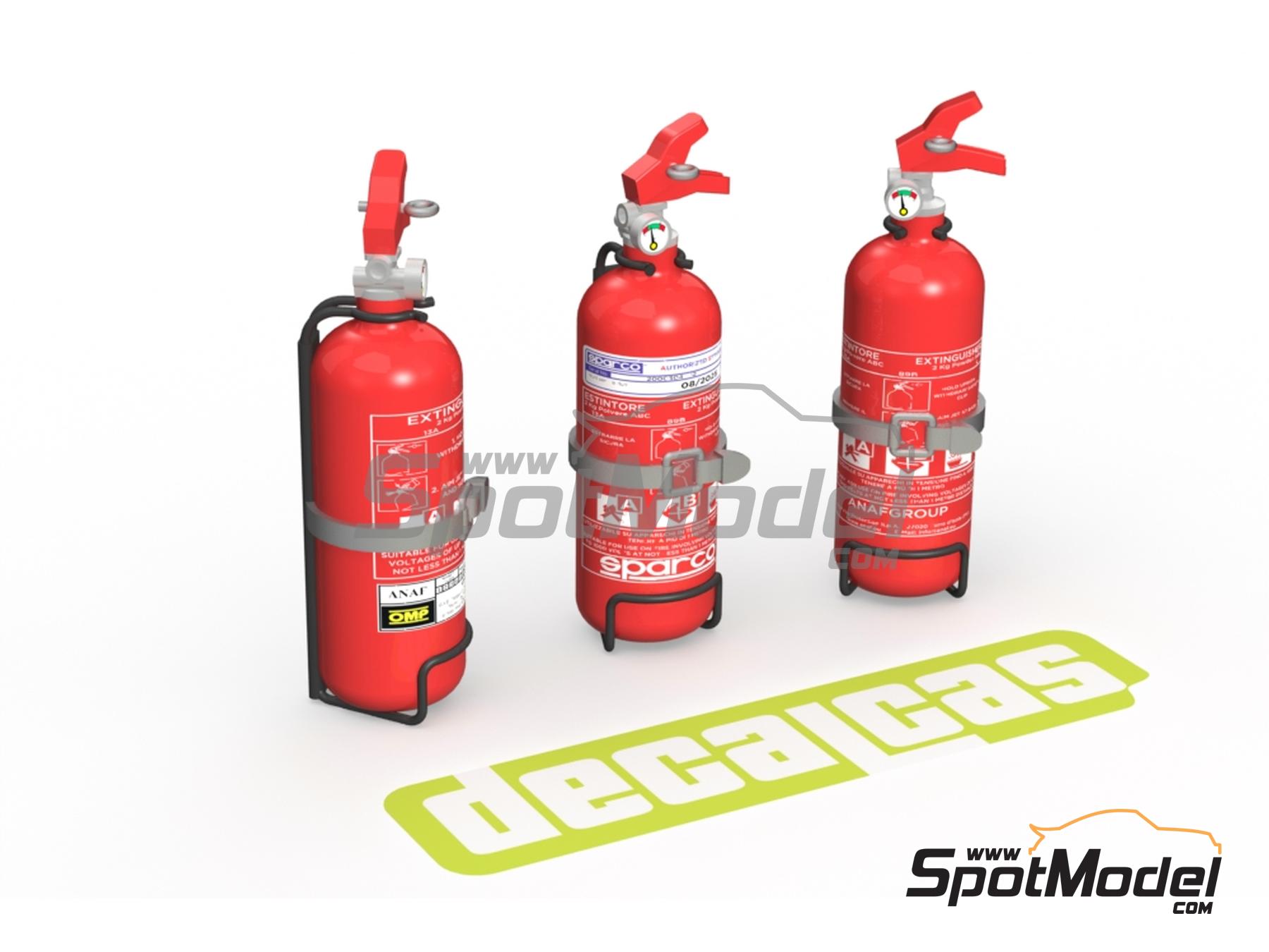 Image 4: Hand fire extinguisher - Type01 | Fire extinguisher in 1/24 scale manufactured by Decalcas (ref.&nbsp;DCL-PAR121)