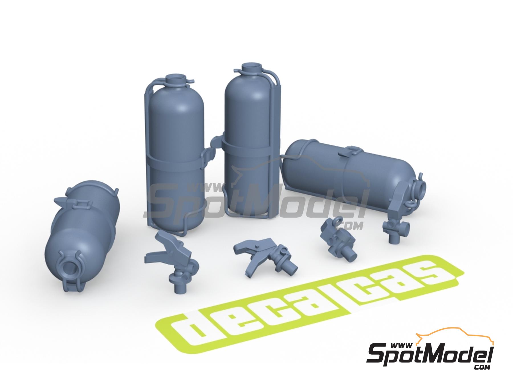 Image 7: Hand fire extinguisher - Type01 | Fire extinguisher in 1/24 scale manufactured by Decalcas (ref.&nbsp;DCL-PAR121)