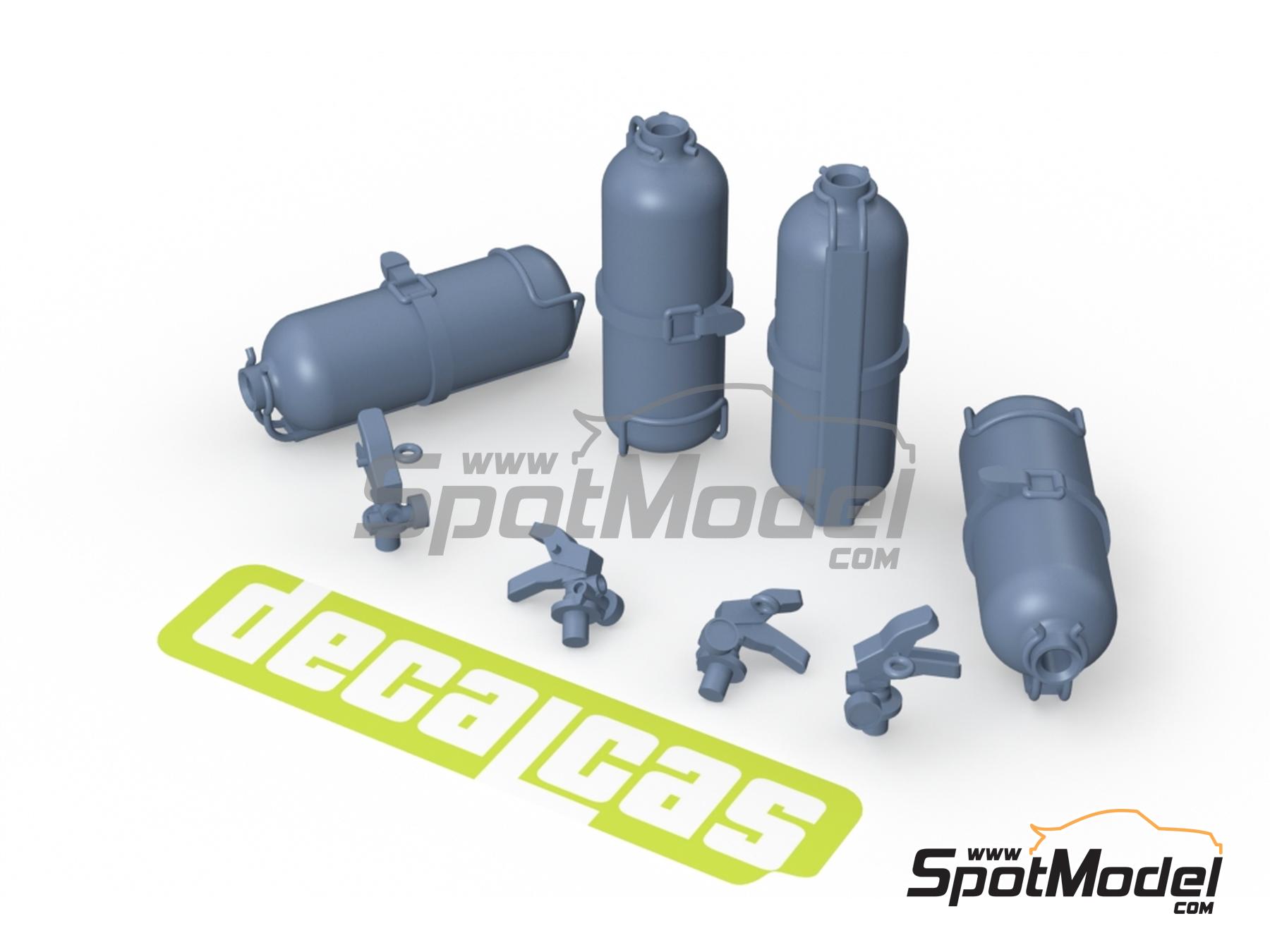 Image 9: Hand fire extinguisher - Type01 | Fire extinguisher in 1/24 scale manufactured by Decalcas (ref.&nbsp;DCL-PAR121)