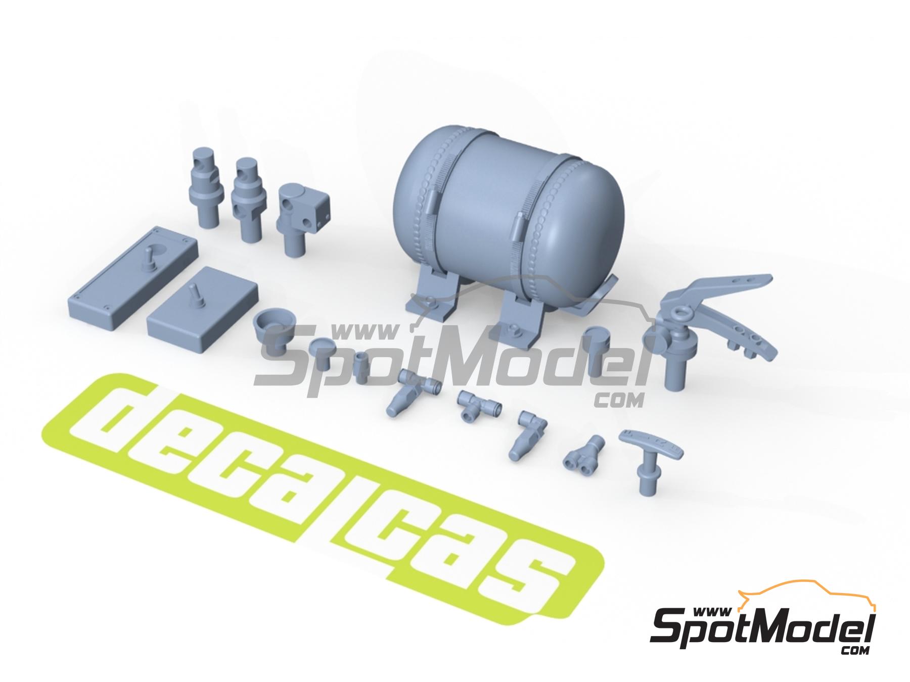 Image 4: Extinguishing System - Type02 | Fire extinguisher in 1/24 scale manufactured by Decalcas (ref.&nbsp;DCL-PAR123)