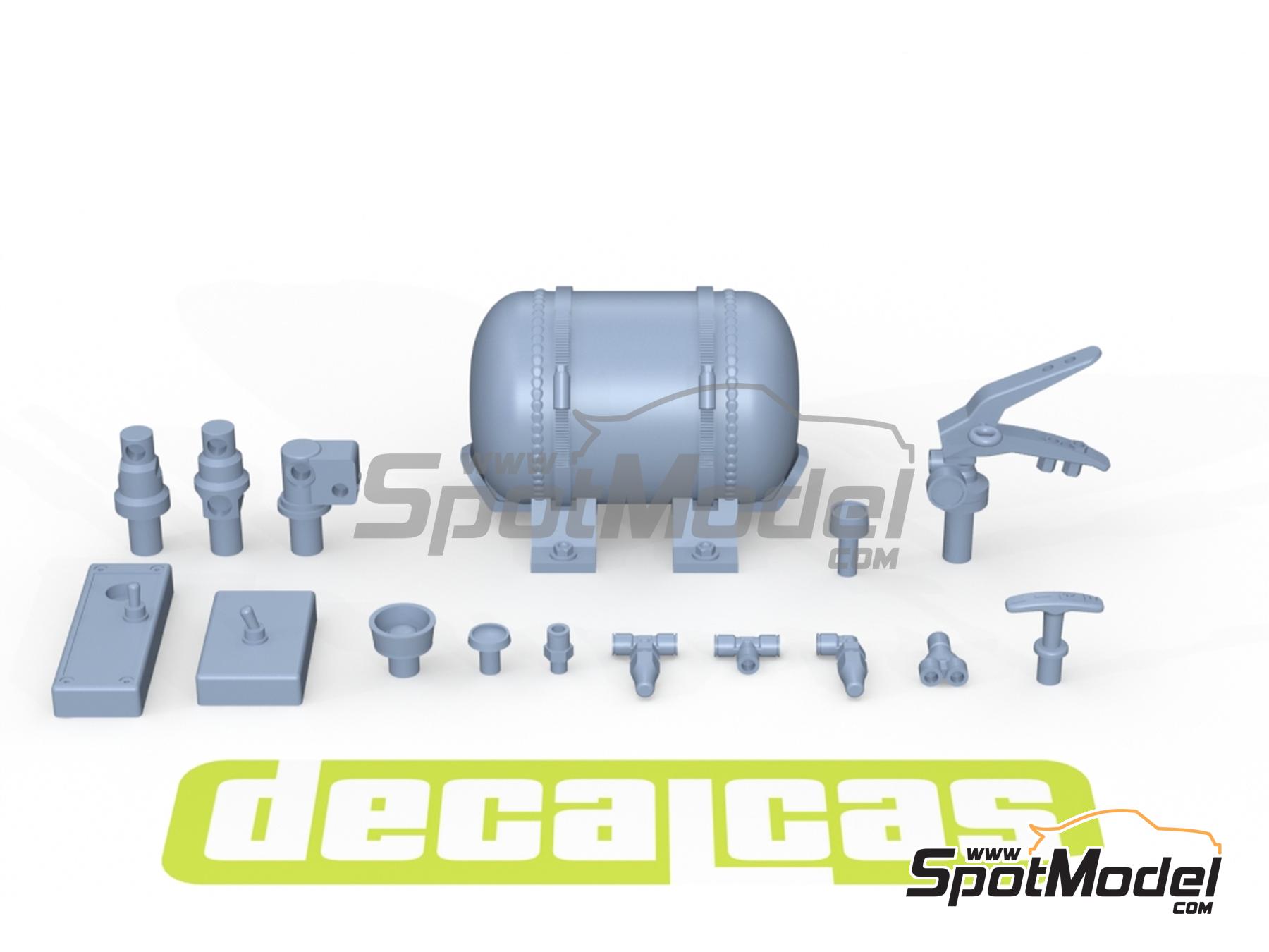 Image 5: Extinguishing System - Type02 | Fire extinguisher in 1/24 scale manufactured by Decalcas (ref.&nbsp;DCL-PAR123)