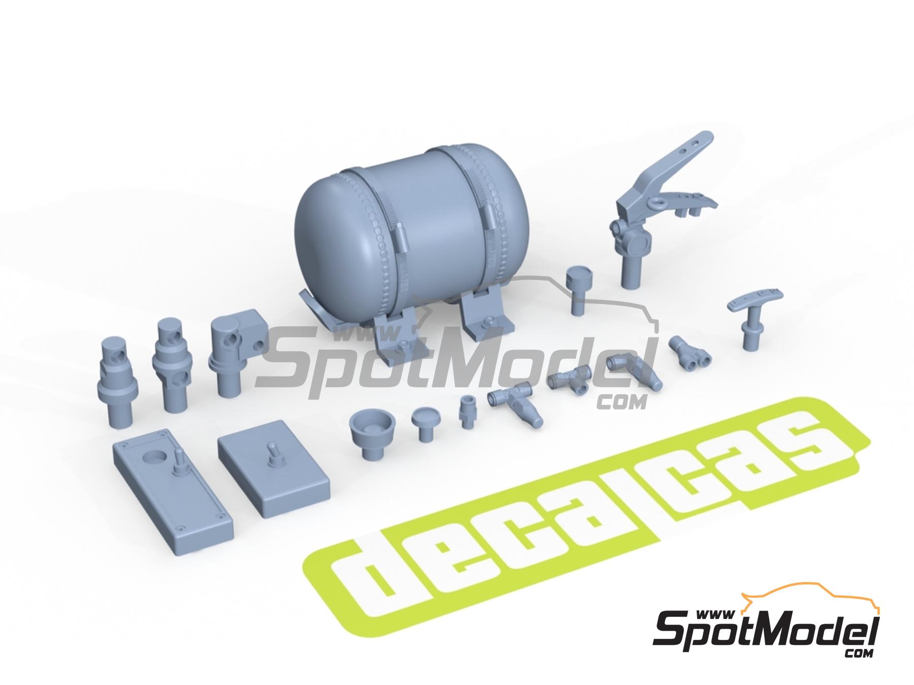 Image 6: Extinguishing System - Type02 | Fire extinguisher in 1/24 scale manufactured by Decalcas (ref.&nbsp;DCL-PAR123)