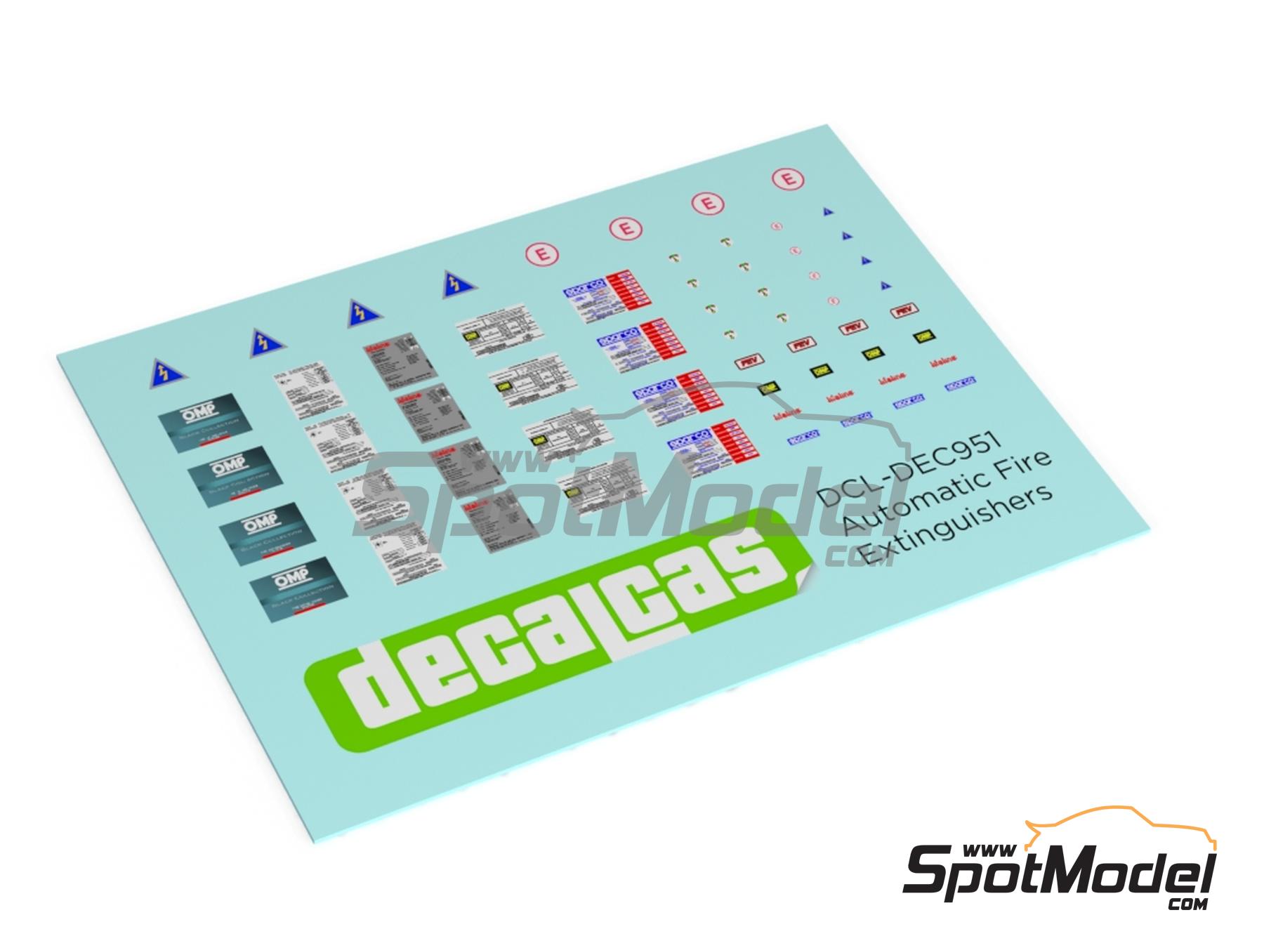 Image 7: Extinguishing System - Type02 | Fire extinguisher in 1/24 scale manufactured by Decalcas (ref.&nbsp;DCL-PAR123)