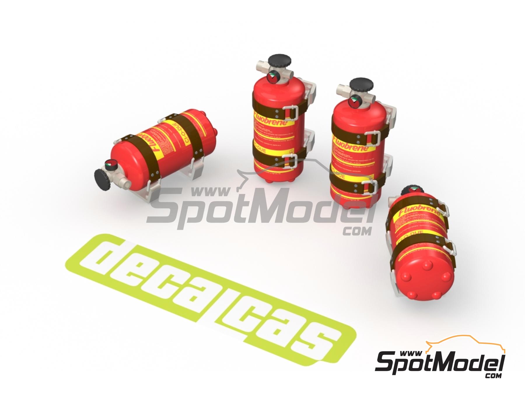 Image 4: Extintor Ci-O-Due para Lancia Stratos | Extintor en escala&nbsp;1/24 fabricado por Decalcas (ref.&nbsp;DCL-PAR125)