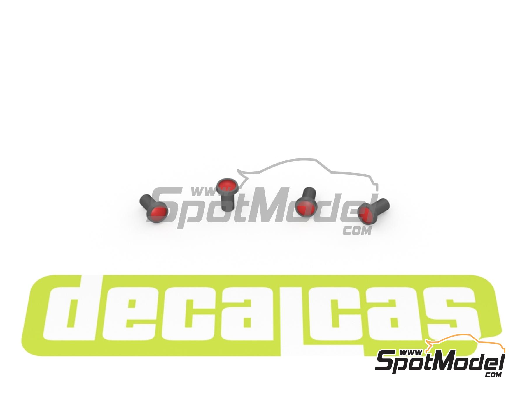 Image 2: Pulsador de emergencia - Tipo 4 | Detalle en escala&nbsp;1/24 fabricado por Decalcas (ref.&nbsp;DCL-PAR126)