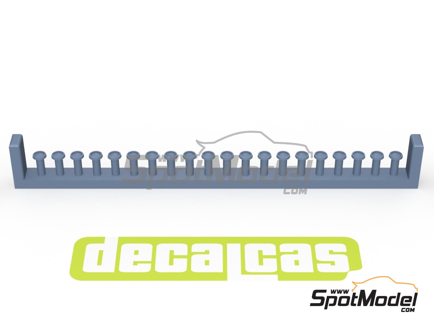 Image 7: Pulsador de emergencia - Tipo 4 | Detalle en escala&nbsp;1/24 fabricado por Decalcas (ref.&nbsp;DCL-PAR126)