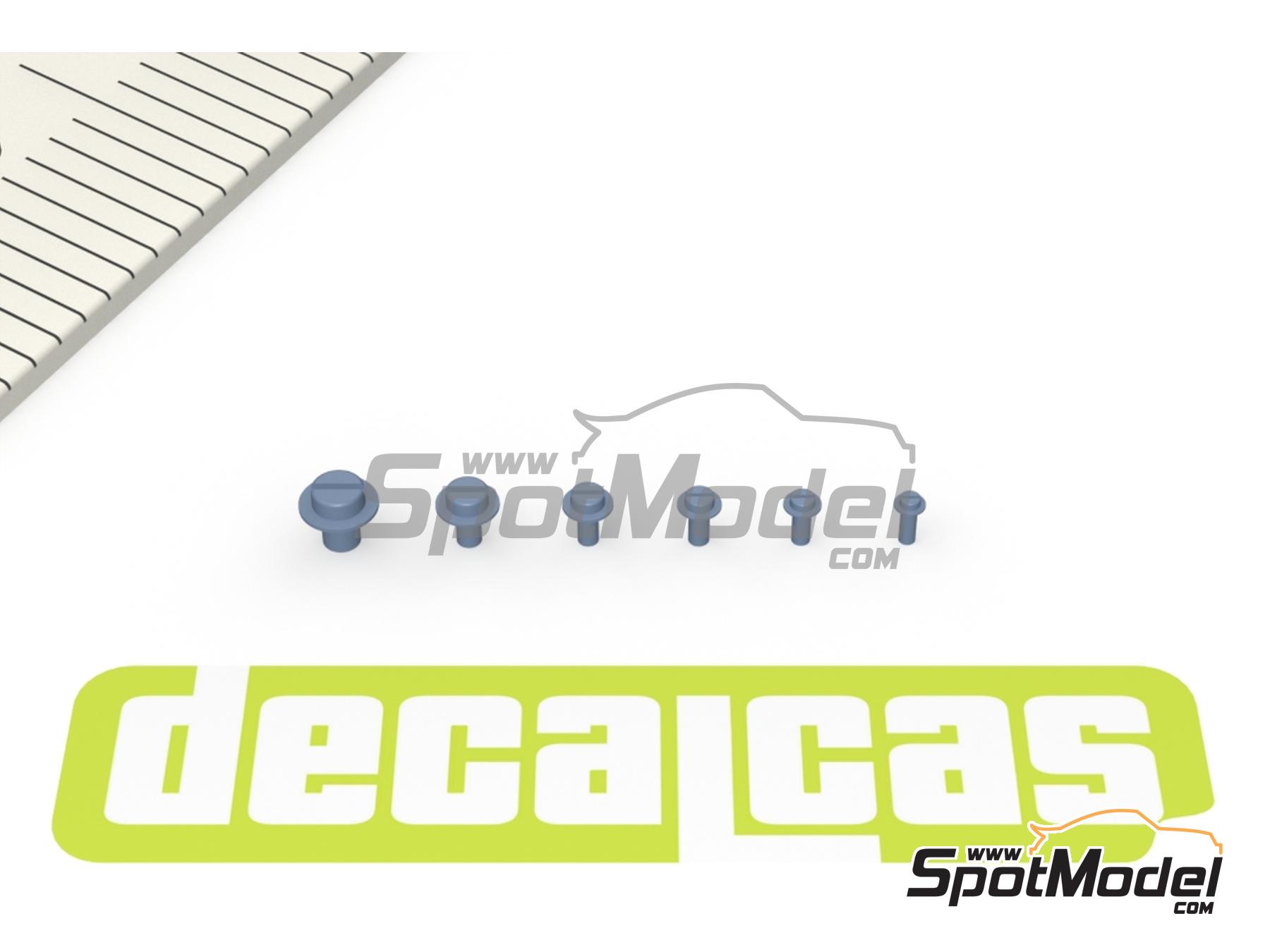 Image 5: Tornillo cilíndrico con arandela - Slotted cheese head screws with washer 0.5 - 1.25 mm | Tornillos fabricado por Decalcas (ref. DCL-PAR127)