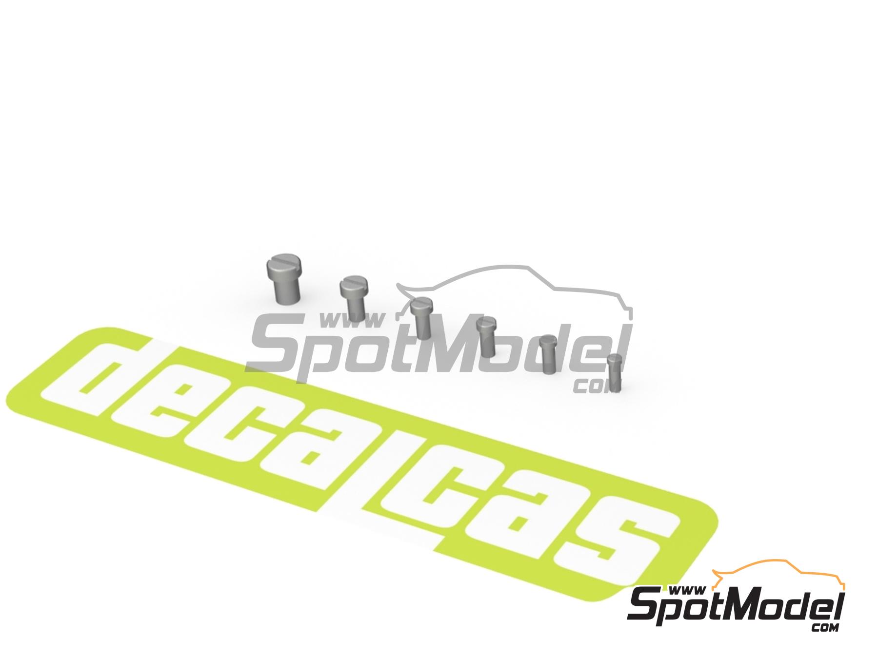 Image 1: Tornillo cil&iacute;ndrico ranurado 0.5 - 1.25 mm | Tornillos fabricado por Decalcas (ref.&nbsp;DCL-PAR128)