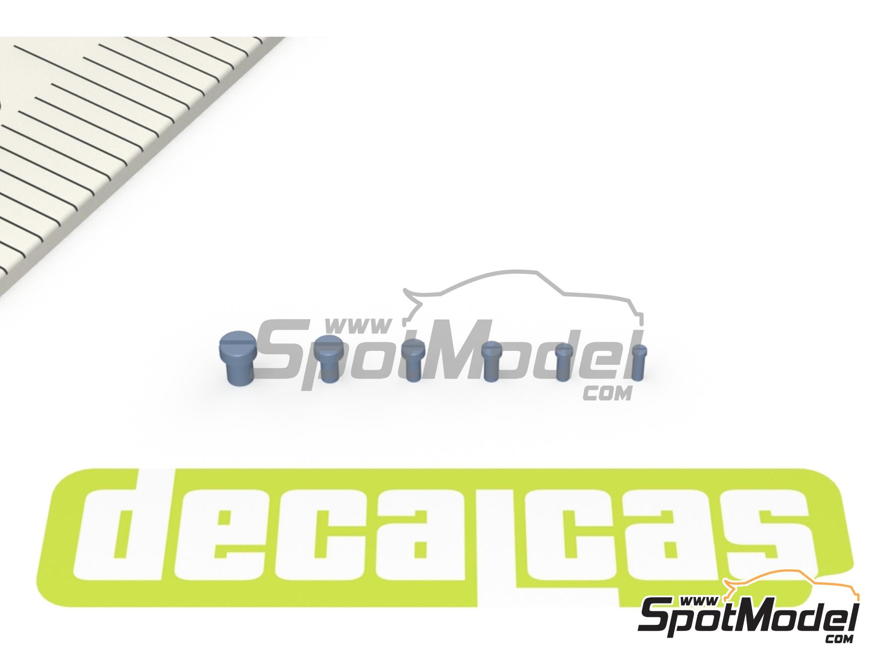 Image 5: Tornillo cil&iacute;ndrico ranurado 0.5 - 1.25 mm | Tornillos fabricado por Decalcas (ref.&nbsp;DCL-PAR128)