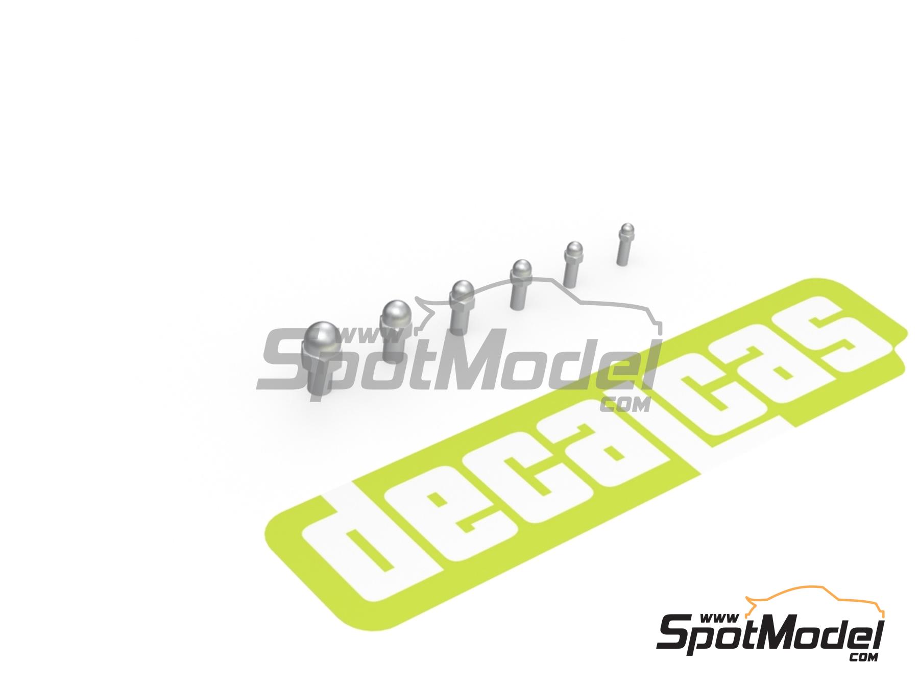 Image 3: Hexagon domed cap nut 0.5 - 1.25 mm | Fasteners manufactured by Decalcas (ref. DCL-PAR129)