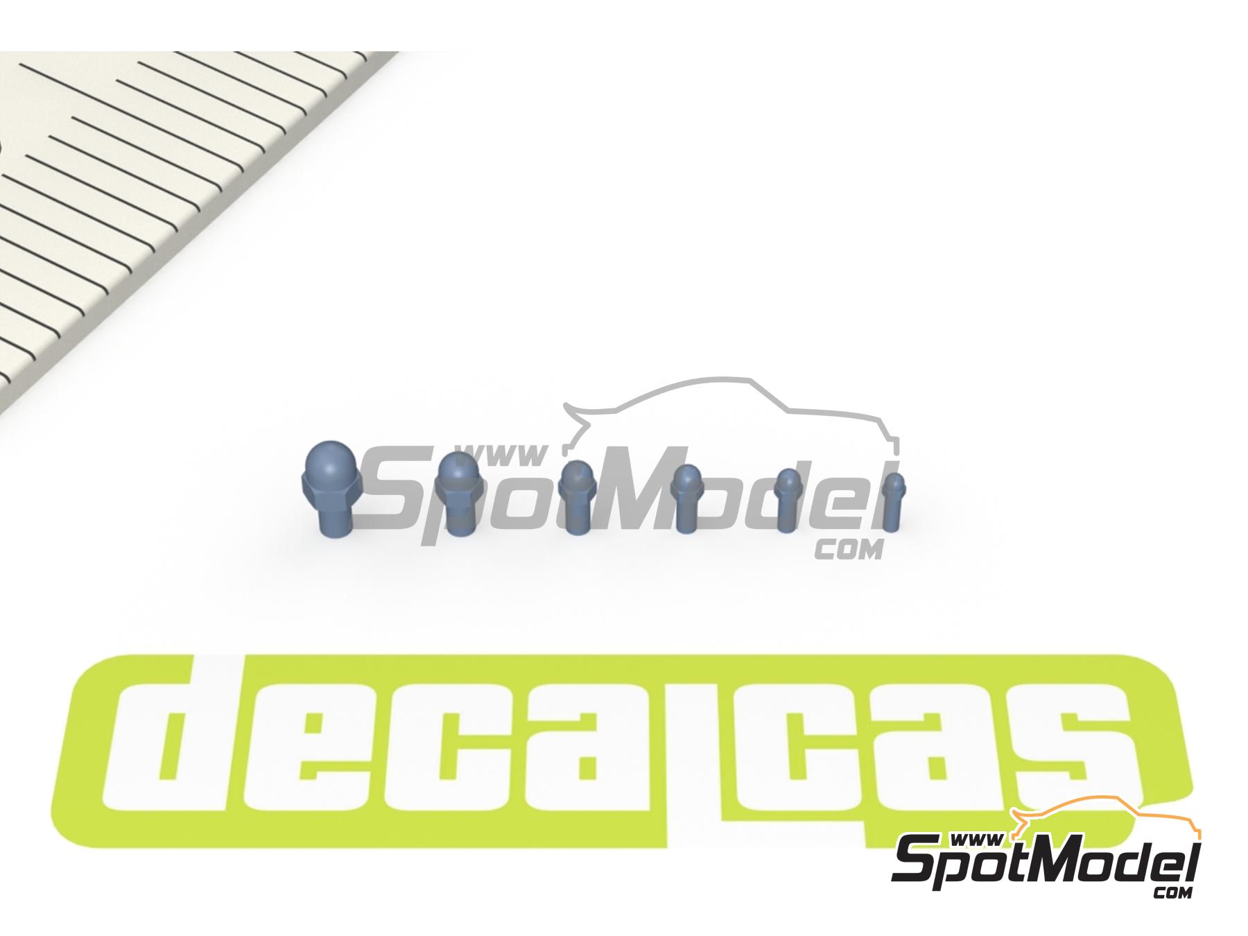 Image 5: Hexagon domed cap nut 0.5 - 1.25 mm | Fasteners manufactured by Decalcas (ref. DCL-PAR129)