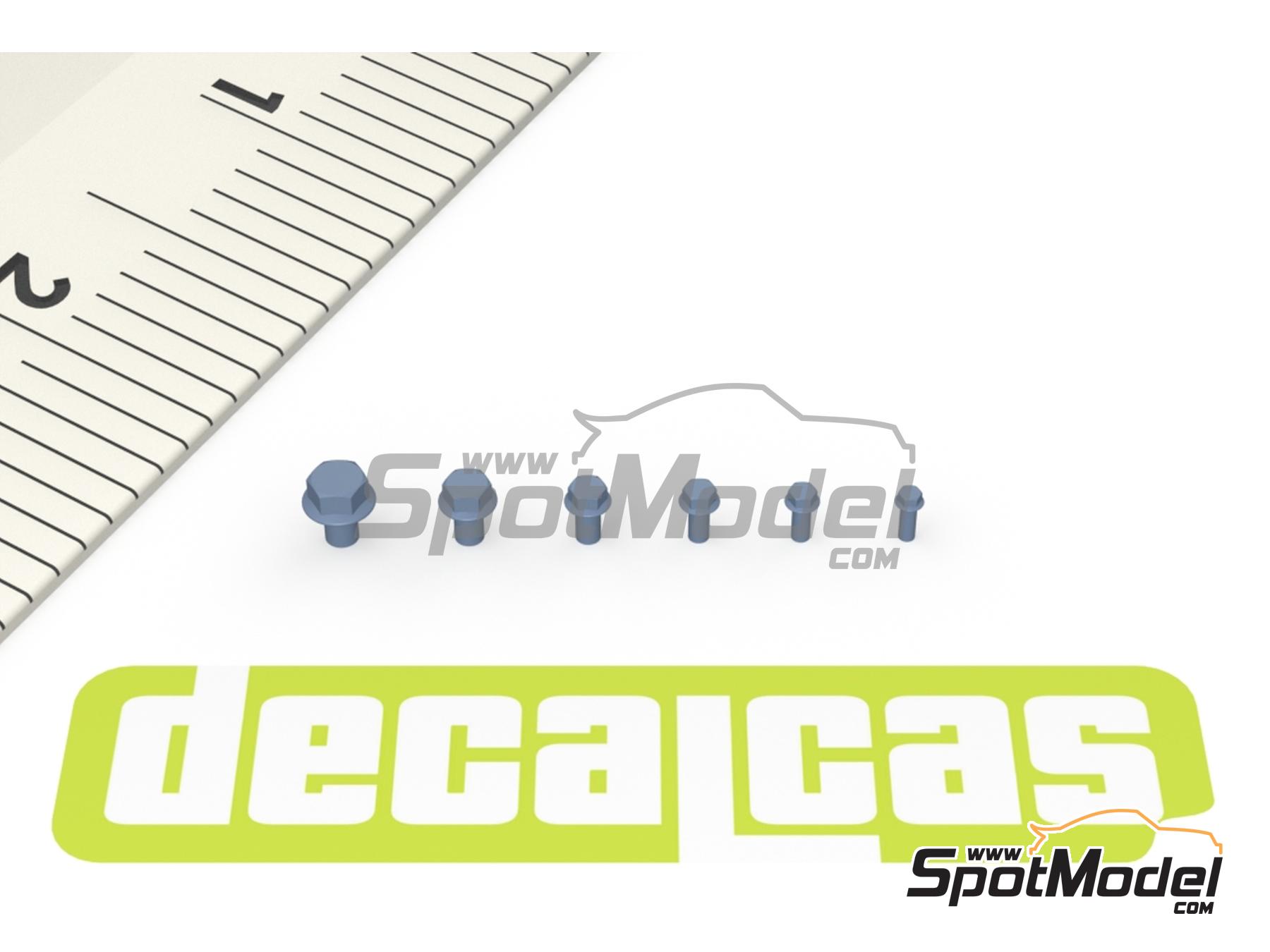 Image 5: Hexagon flange bolts 0.5 - 1.25 mm | Fasteners manufactured by Decalcas (ref.&nbsp;DCL-PAR131)